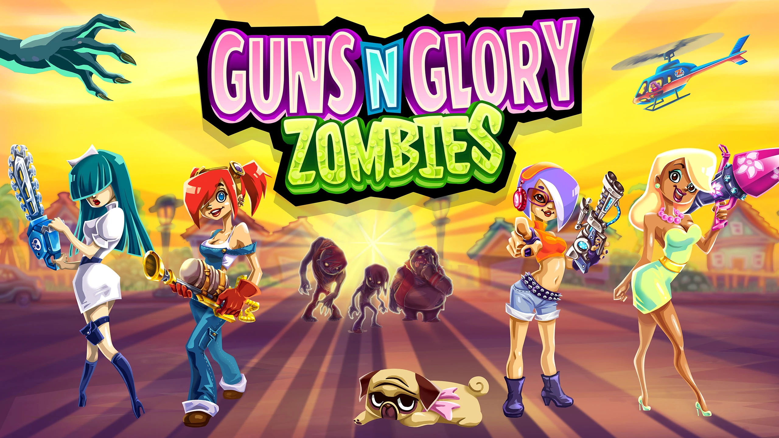 枪与荣耀：僵尸（Guns'n'Glory Zombies） 游戏封面