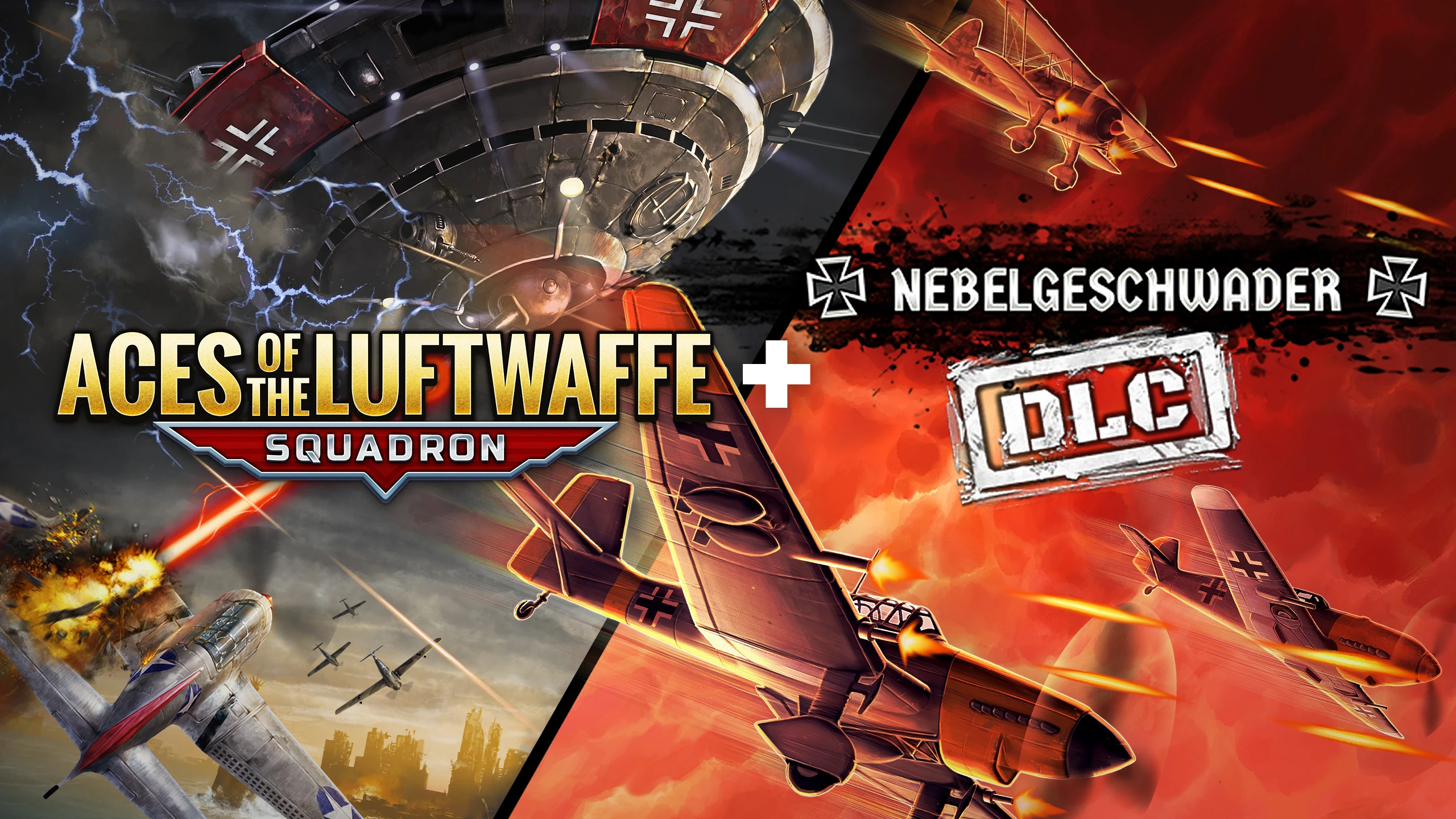 空中王牌：中队 扩展版（Aces of the Luftwaffe - Squadron Extended Edition） 游戏封面