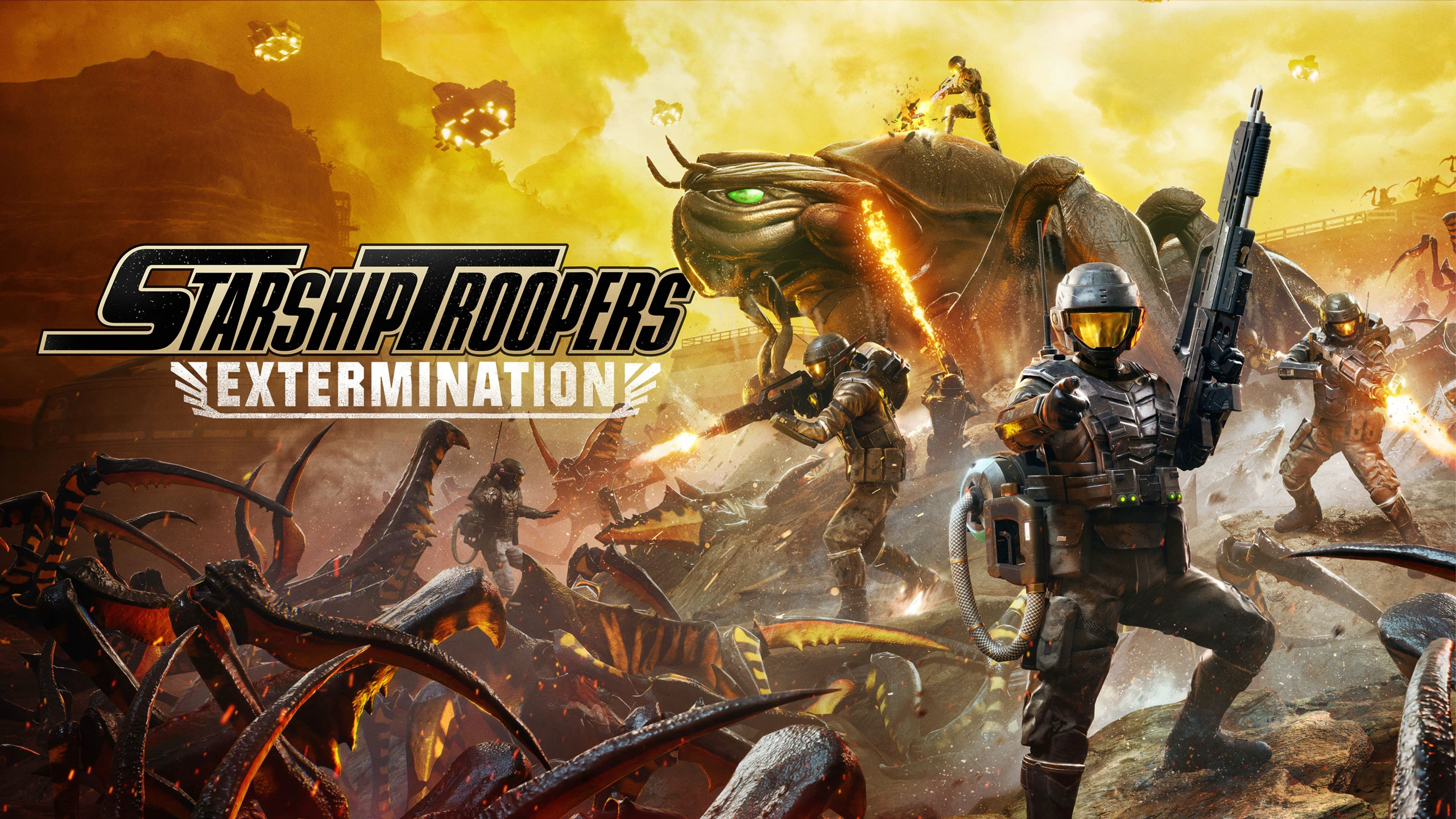 星河战队：灭绝（Starship Troopers: Extermination） 游戏封面