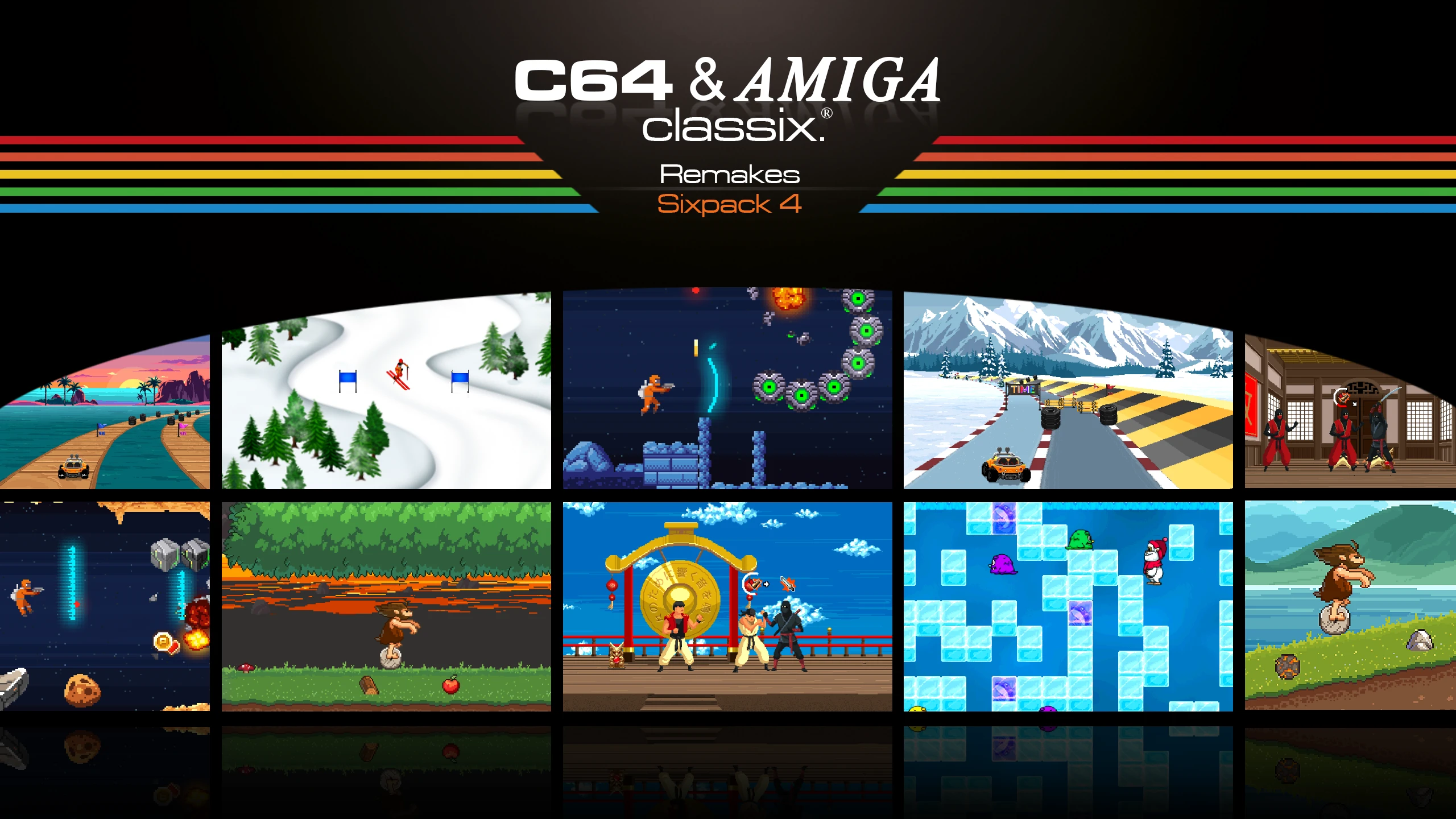 C64和AMIGA经典重制六合一包 4（C64 and AMIGA Classix Remakes Sixpack 4） 游戏封面