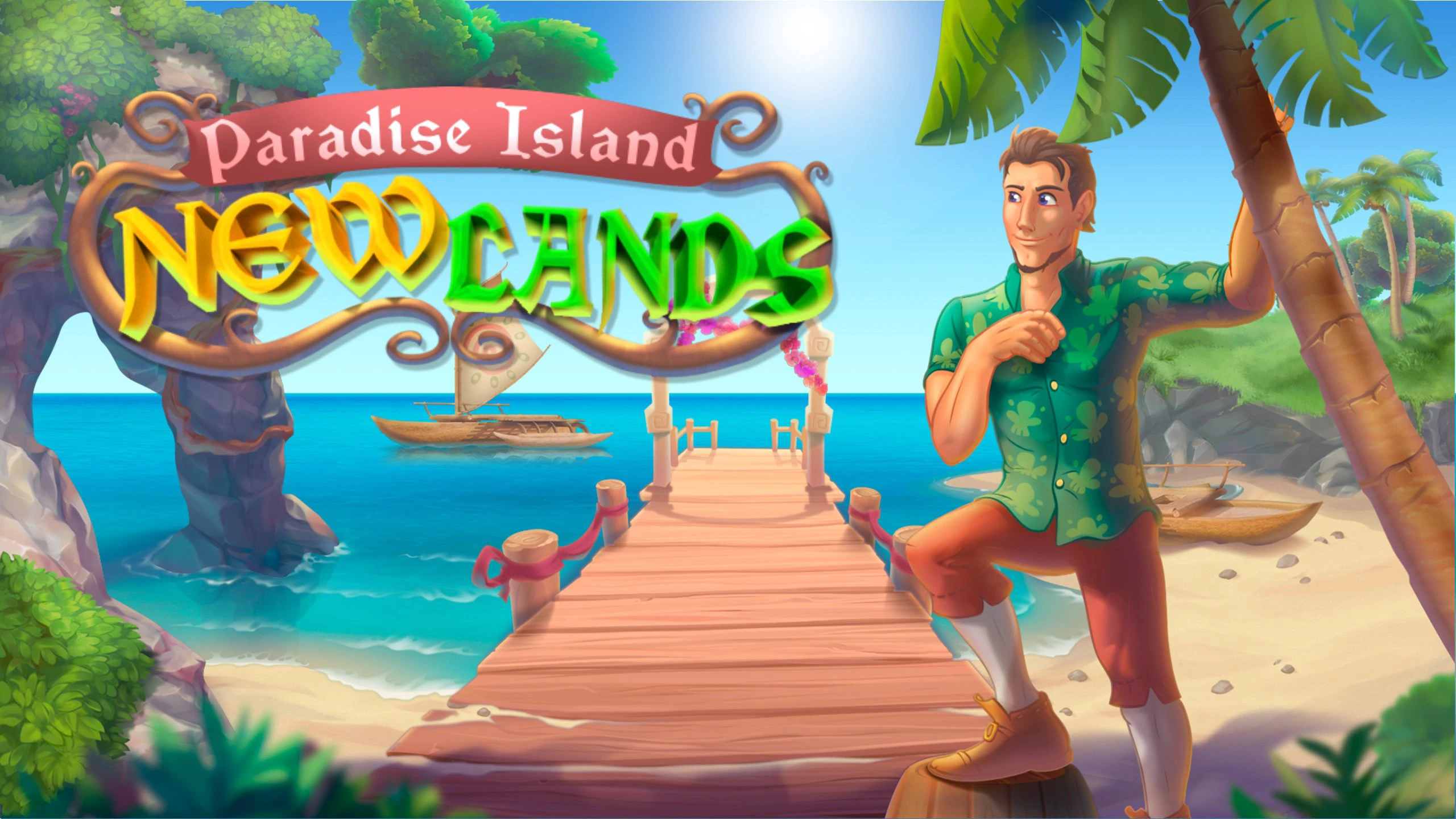 新大陆3：天堂岛 收藏版（New Lands 3: Paradise Island Collector's Edition） 游戏封面