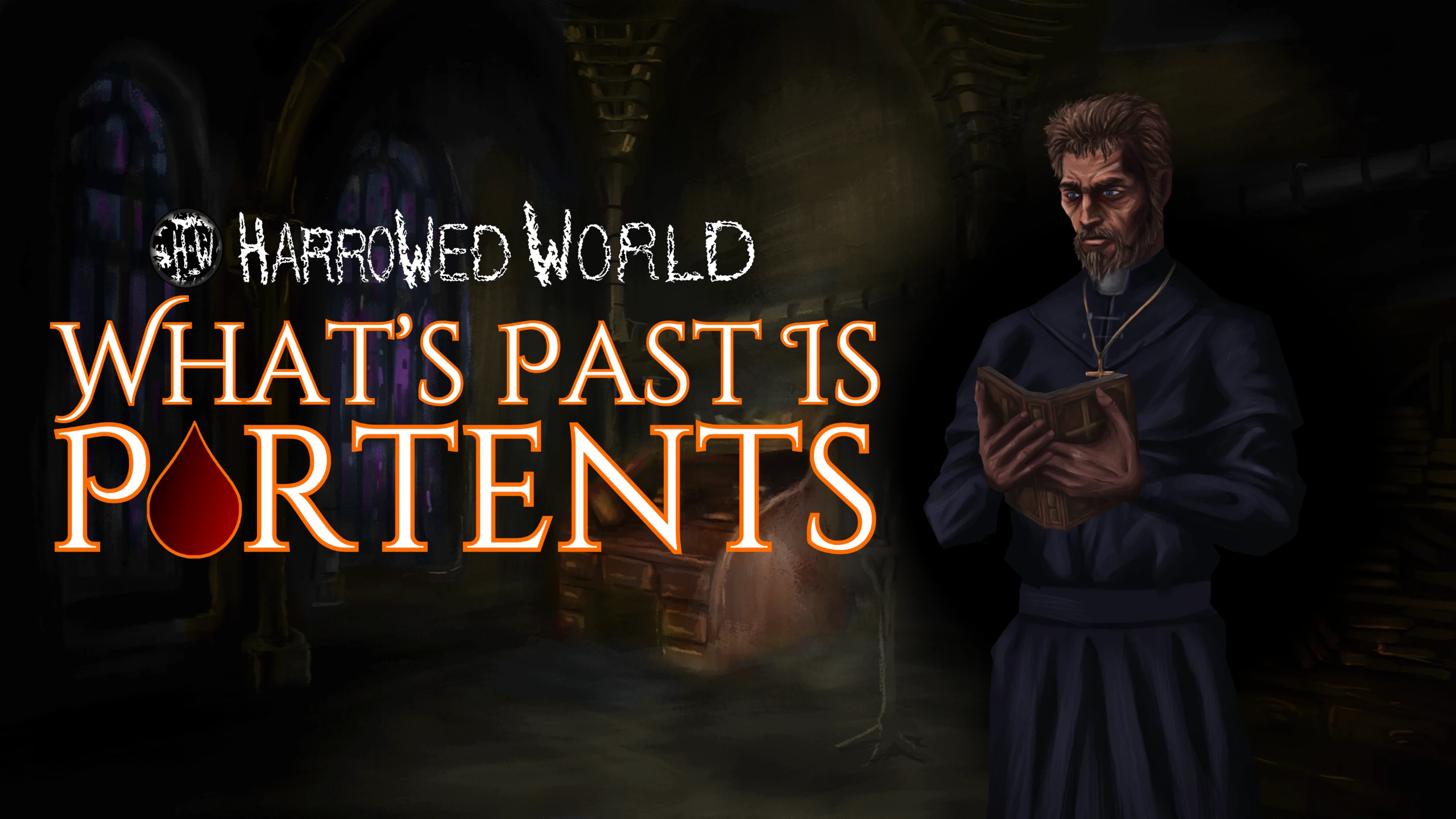 哈罗世界：往昔即预兆 - 吸血鬼视觉小说（Harrowed World: What's Past Is Portents - Vampire Visual Novel） 游戏封面