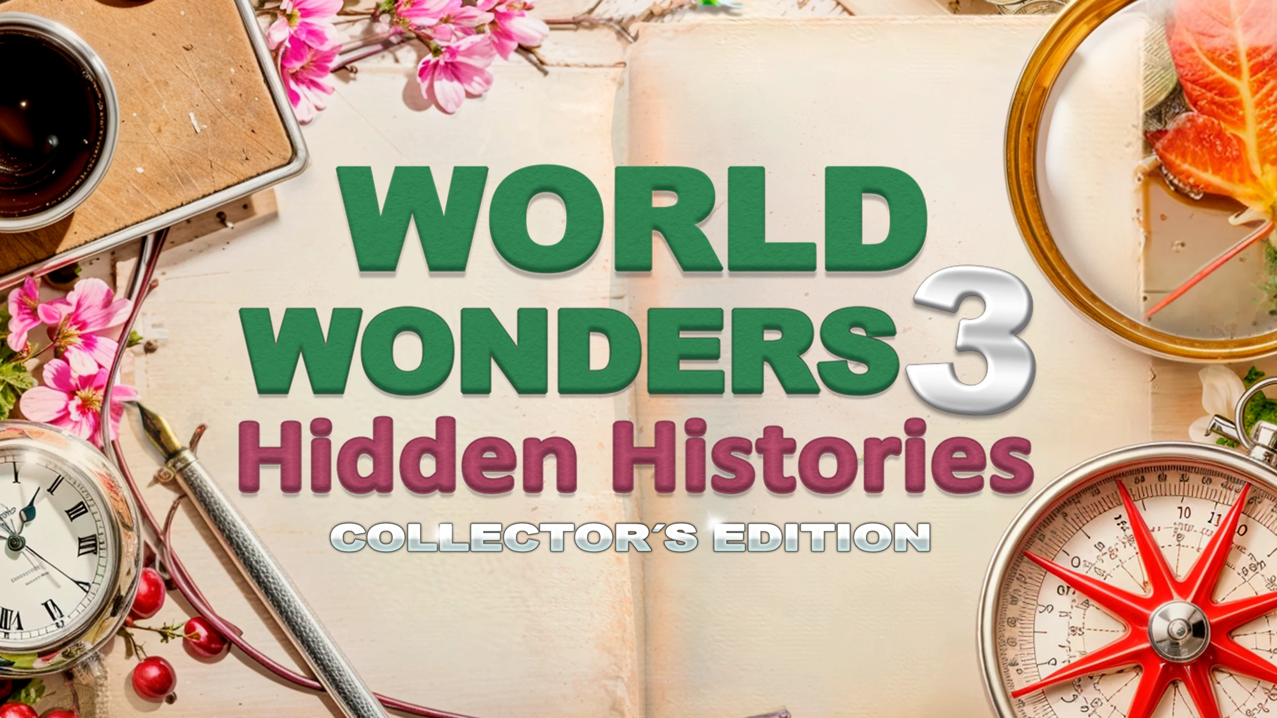 世界奇观：隐藏的历史 3 收藏版（World Wonders: Hidden Histories 3 Collector's Edition） 游戏封面
