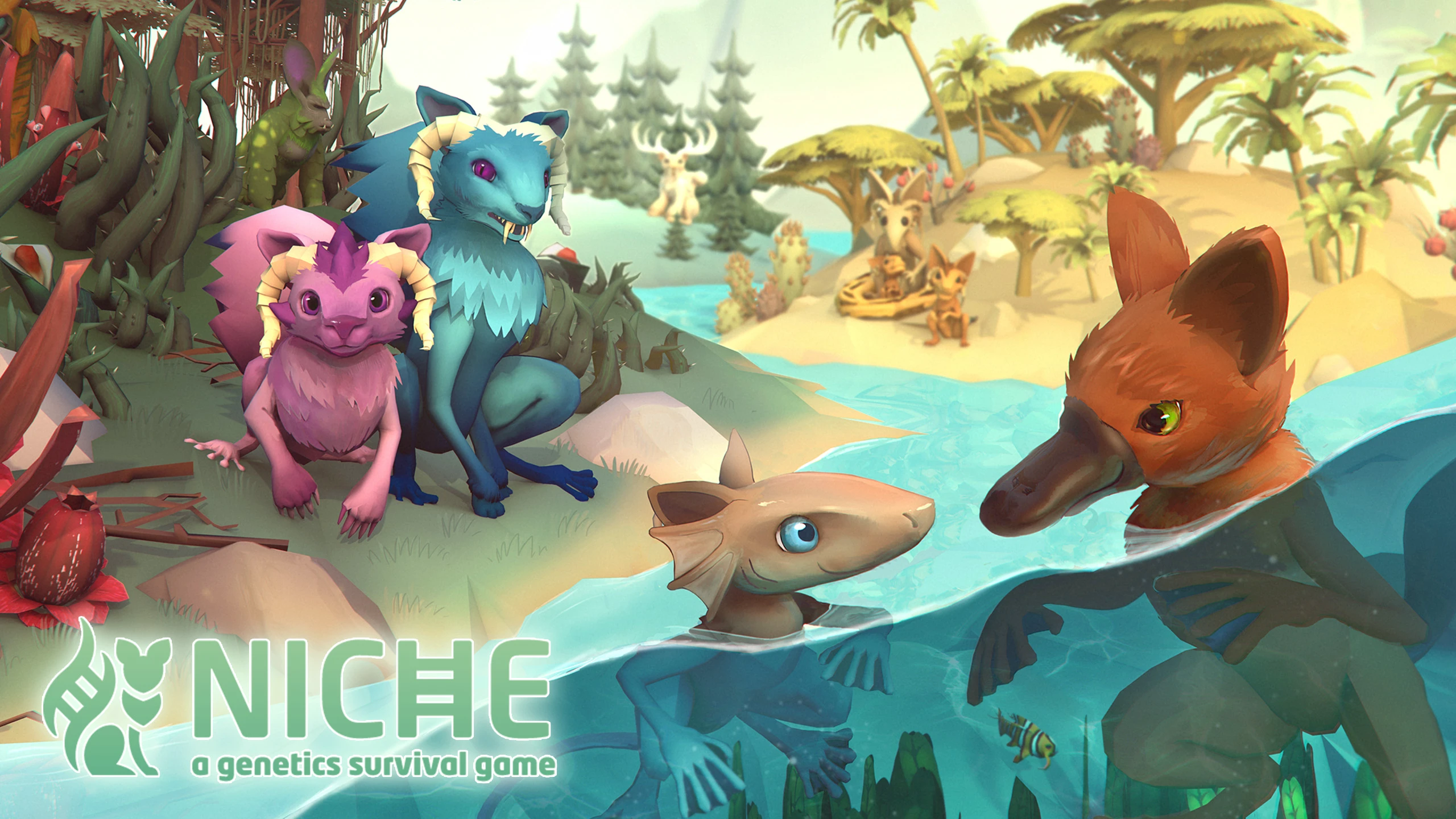 Niche - 遗传学生存游戏（Niche - a genetics survival game） 游戏封面