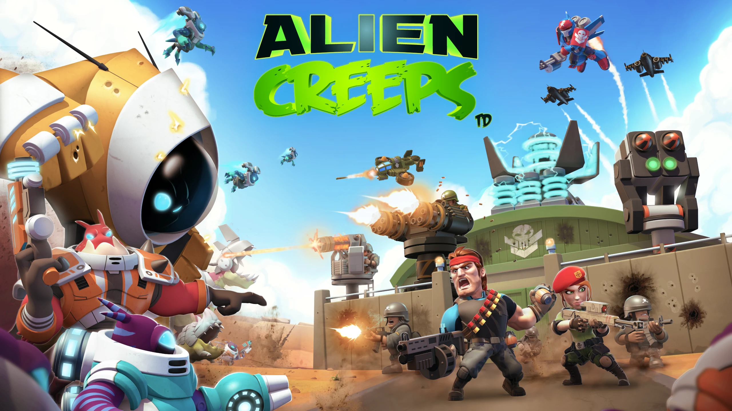 异形入侵：塔防（Alien Creeps TD） 游戏封面