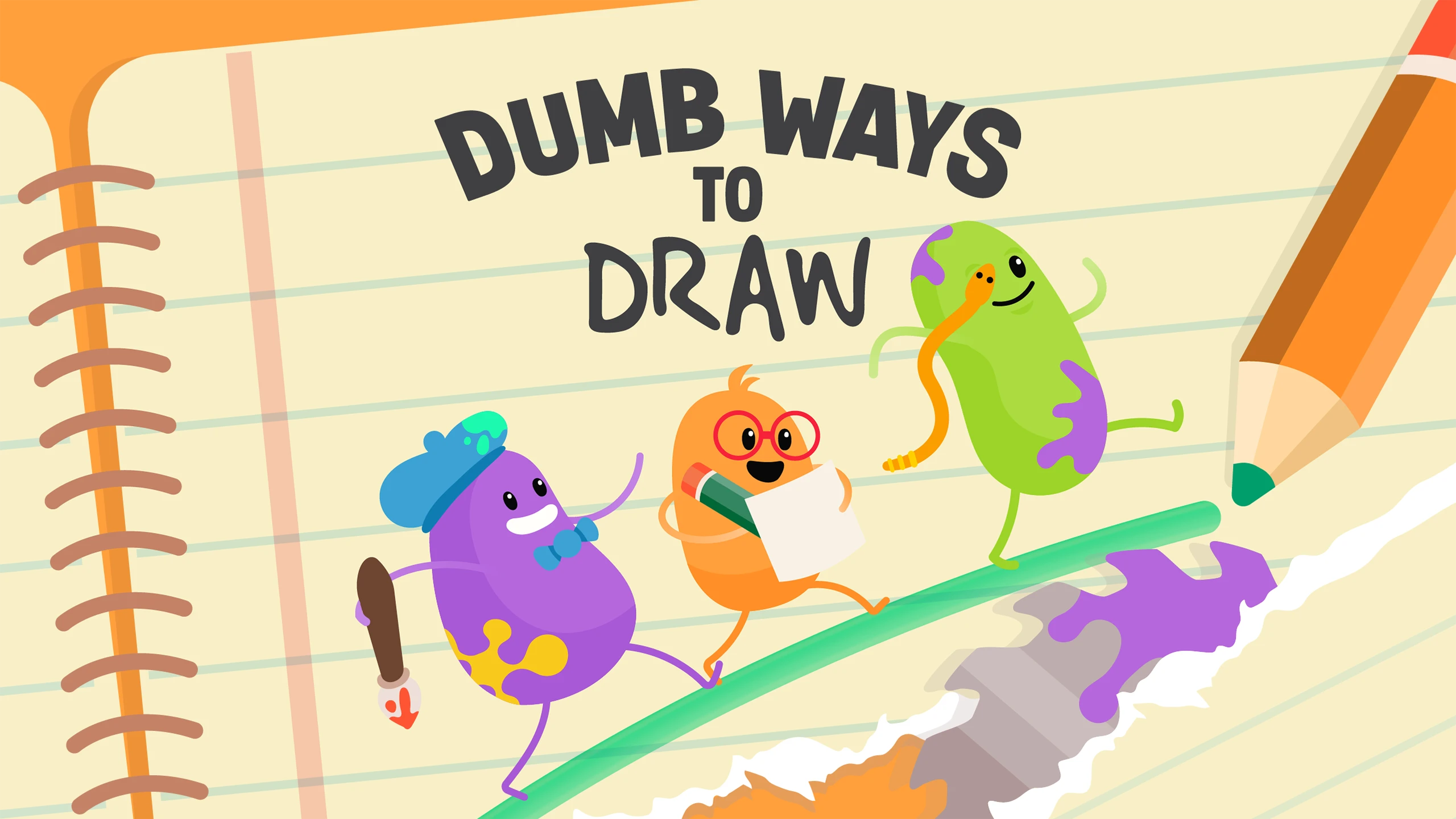 蠢蛋画画（Dumb Ways to Draw） 游戏封面