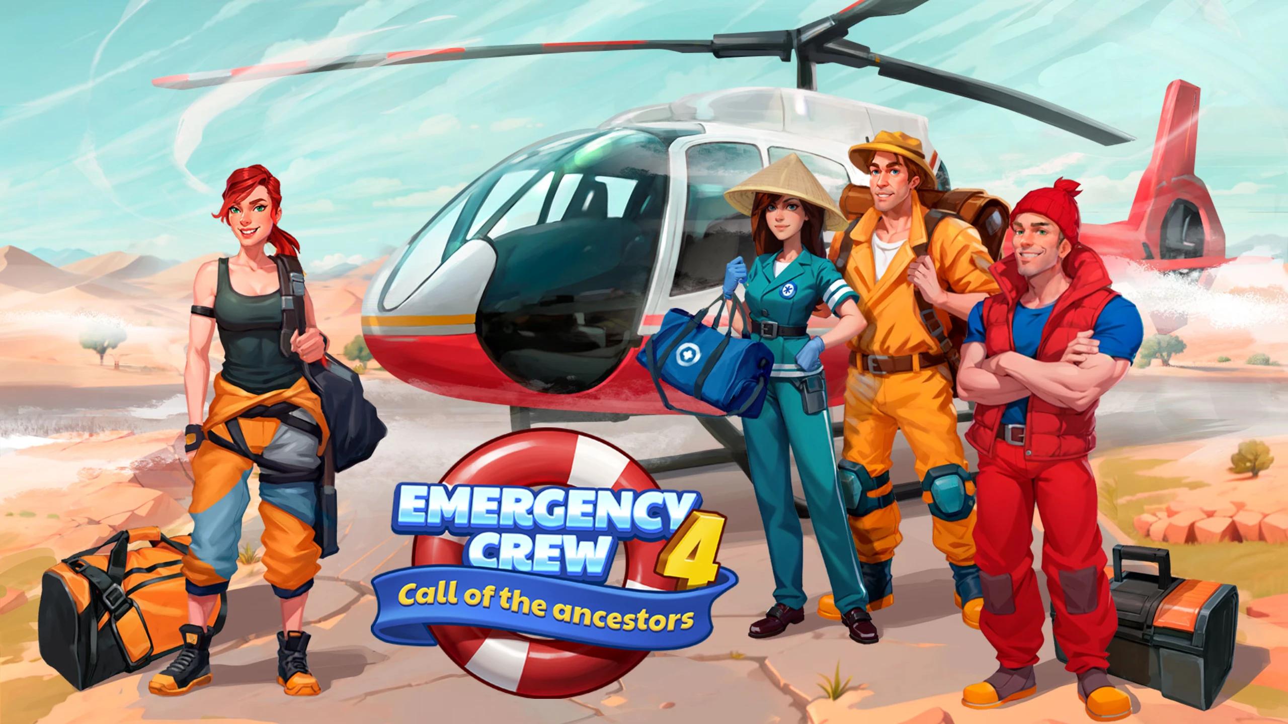 紧急救援4：祖先的召唤 收藏版（Emergency Crew 4: Call of the Ancestors Collector's Edition） 游戏封面