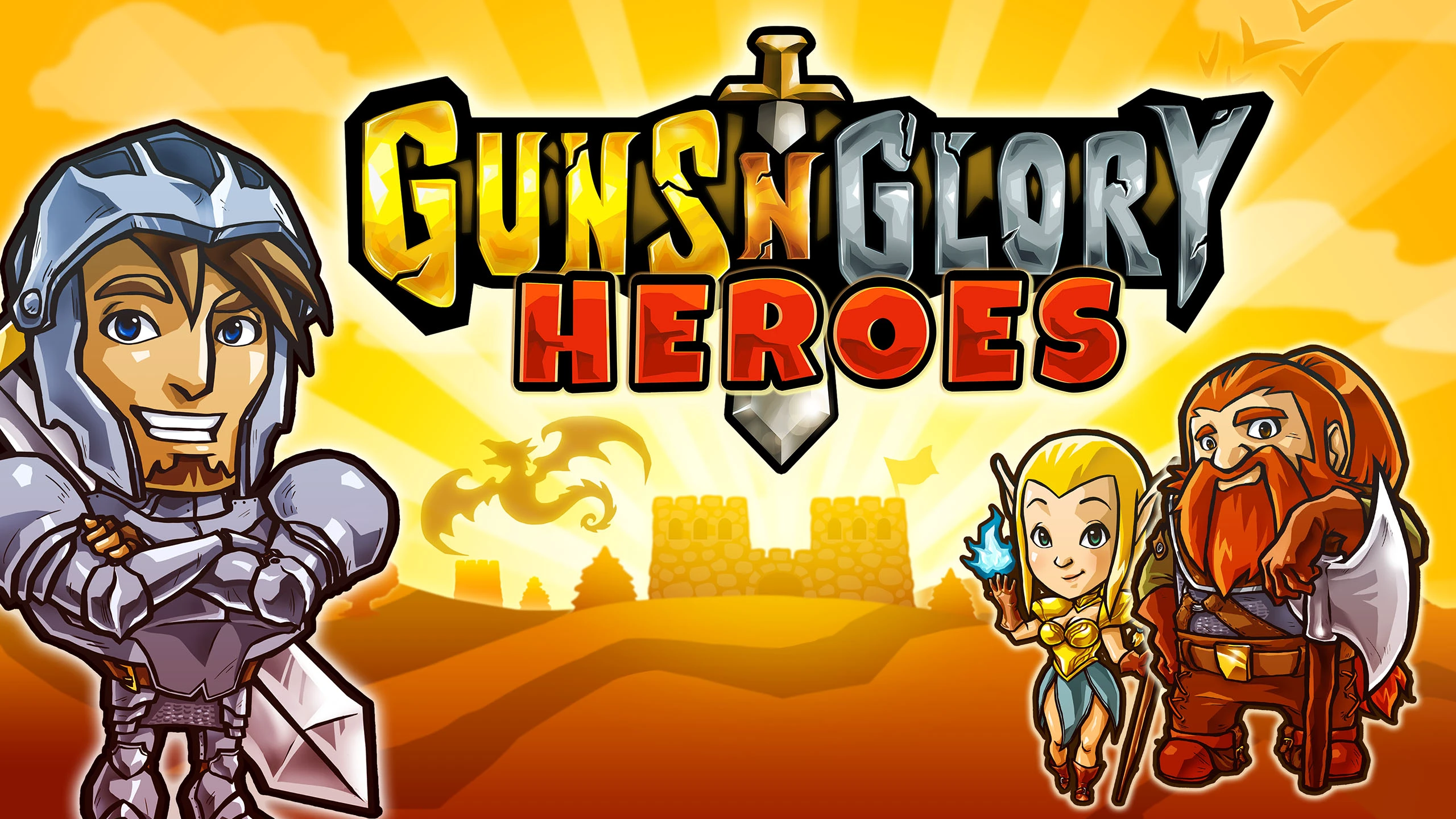 枪炮与荣耀:英雄(Guns'n'Glory Heroes) 游戏封面