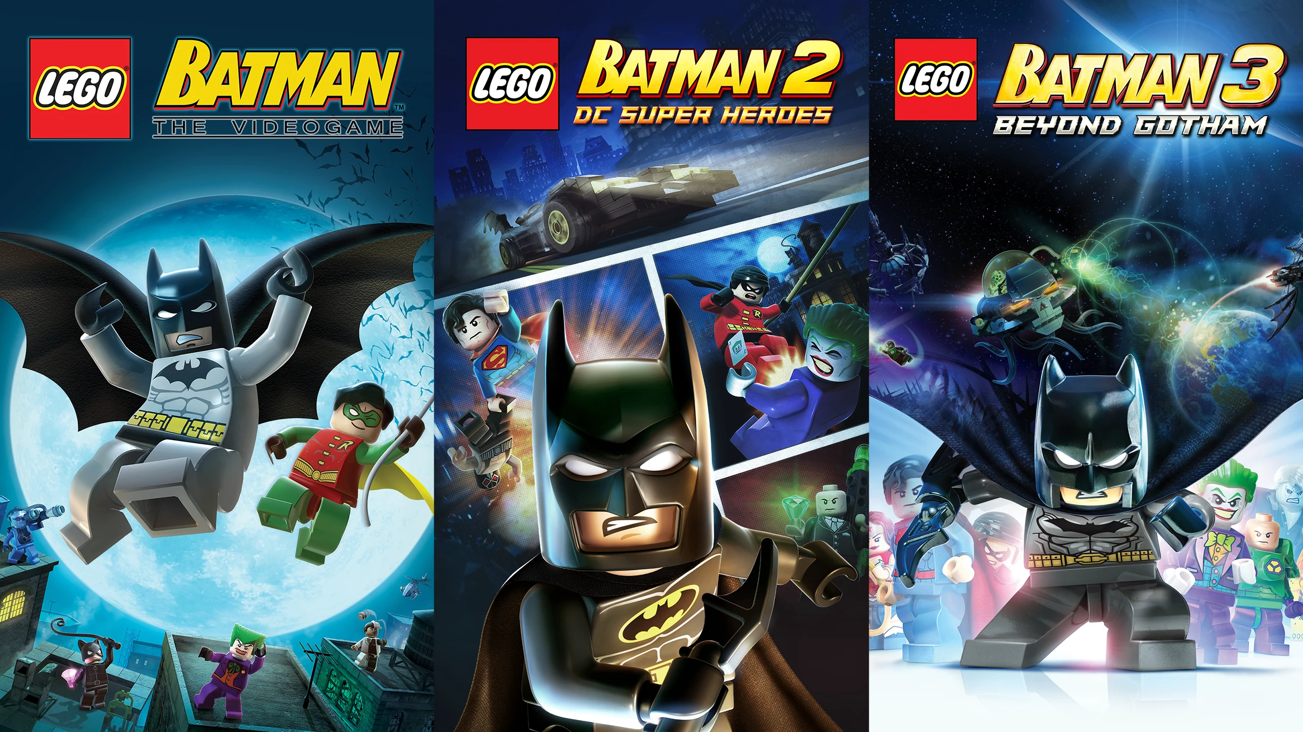 乐高蝙蝠侠三部曲(Lego Batman Trilogy) 游戏封面