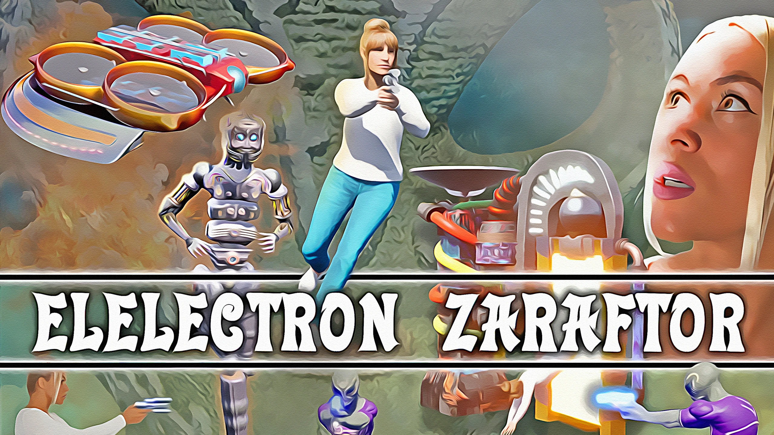 电子扎拉夫特（ELECTRON ZARAFTOR） 游戏封面