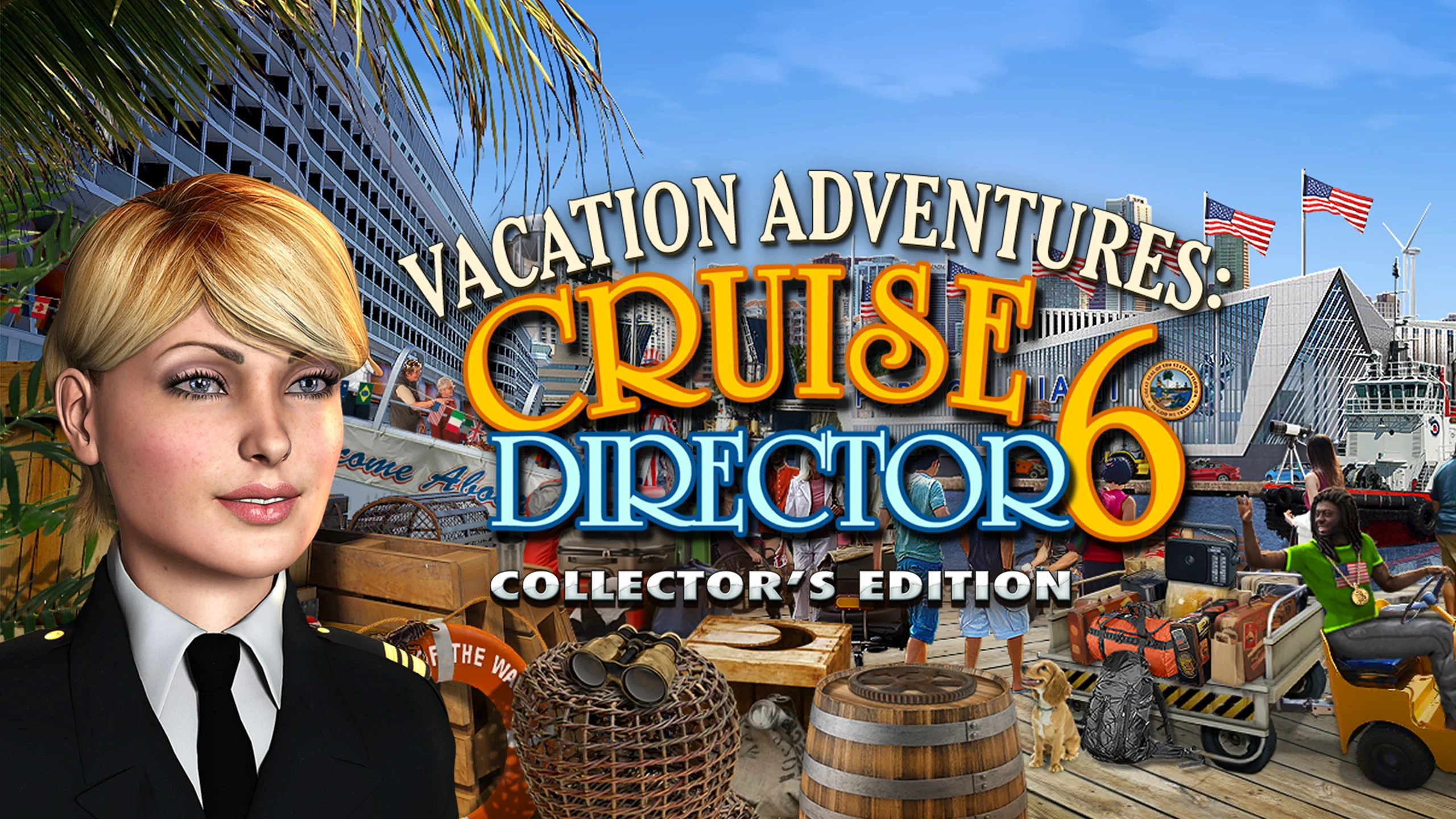 假期冒险：邮轮总监 6 收藏版（Vacation Adventures Cruise Director 6 Collectors Edition） 游戏封面