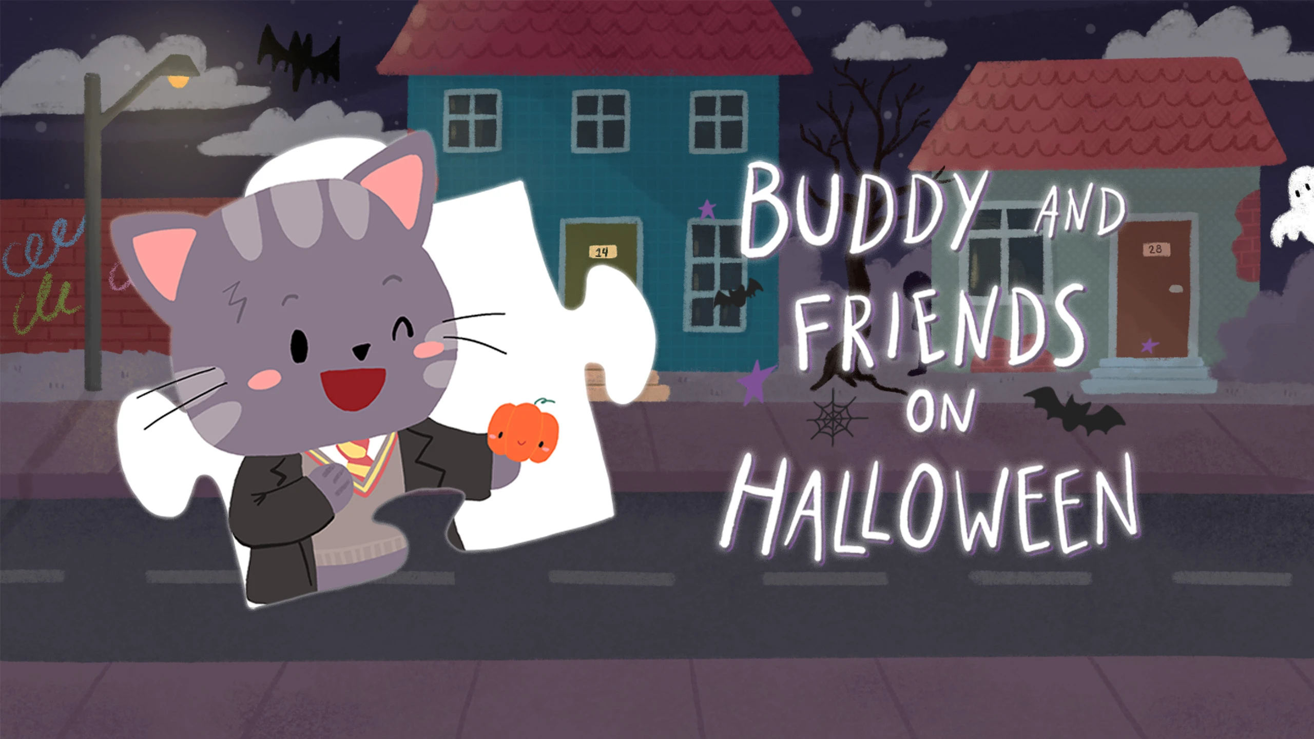 巴迪和朋友们在万圣节（Buddy and Friends in Halloween） 游戏封面