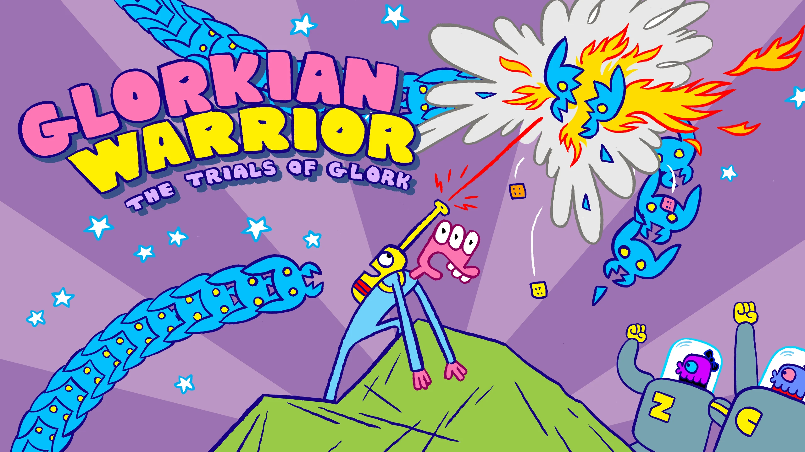 格洛基安战士：格洛基的试炼（Glorkian Warrior: Trials of Glork） 游戏封面