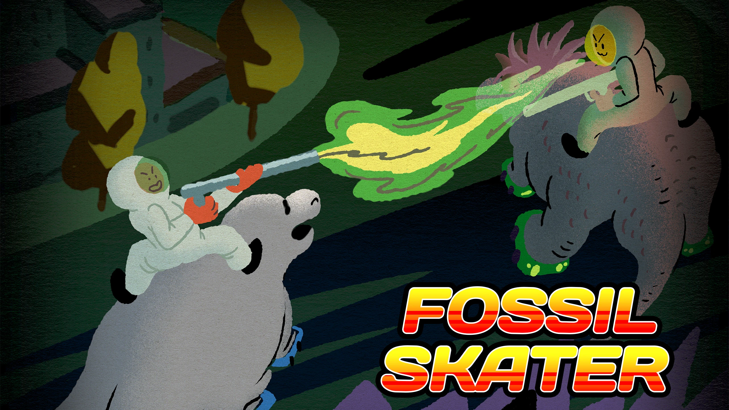 化石滑板（Fossil Skater） 游戏封面