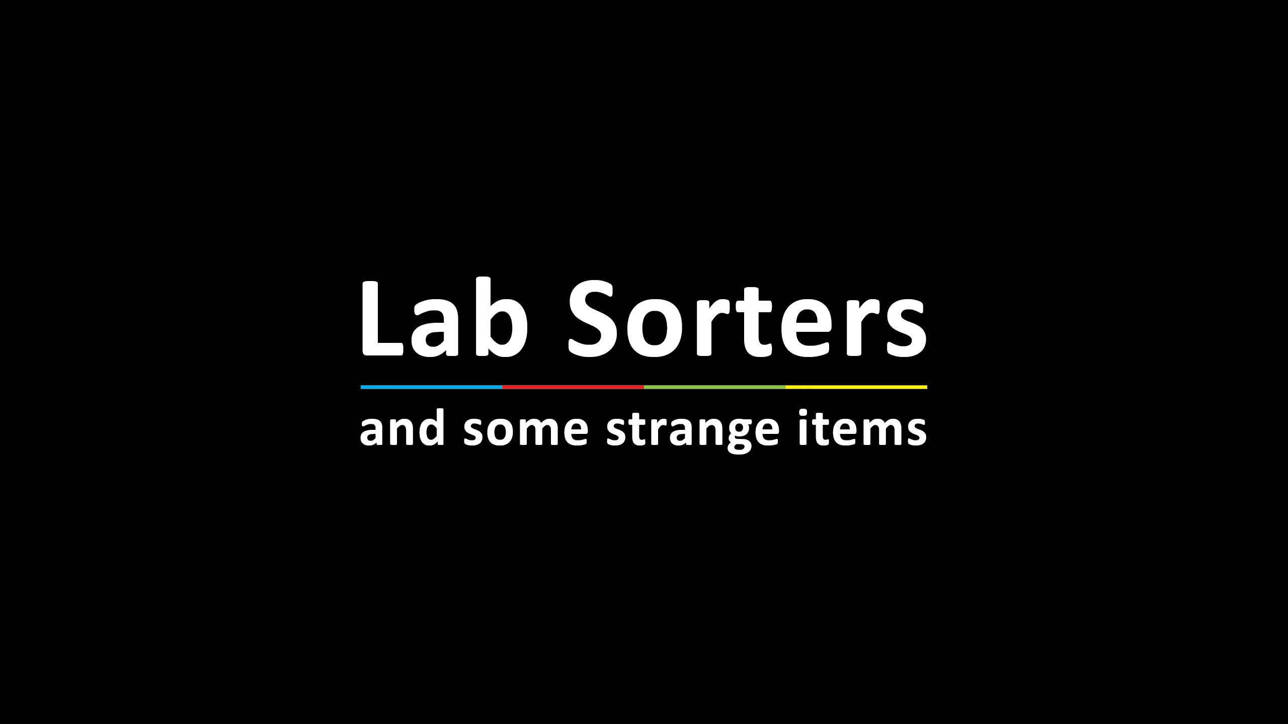 实验室分拣员(LAB SORTERS) 游戏封面