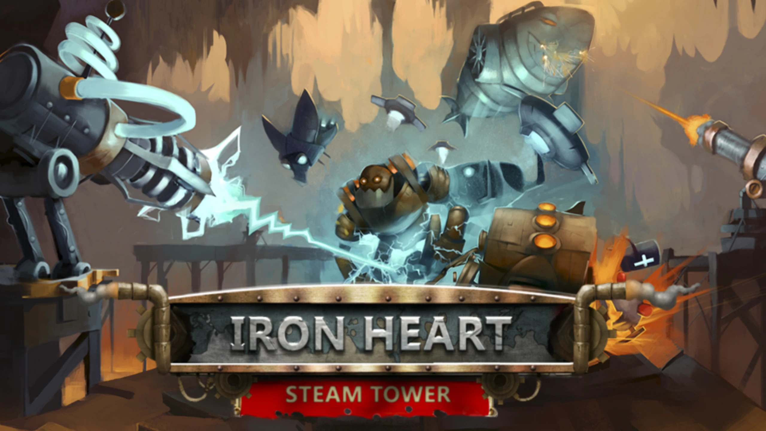 铁心蒸汽塔（Iron Heart Steam Tower） 游戏封面