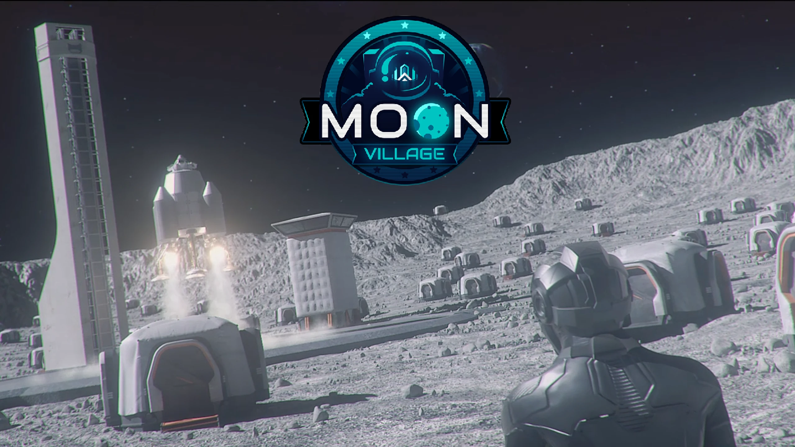 月球村庄模拟器（Moon Village Simulator） 游戏封面
