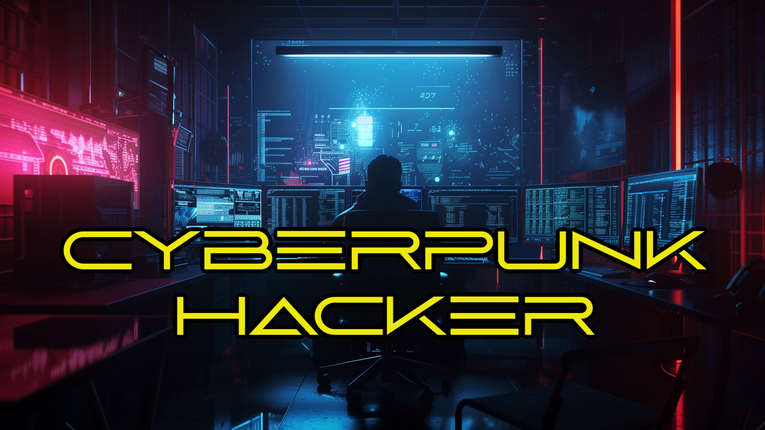 赛博朋克黑客（Cyberpunk Hacker） 游戏封面