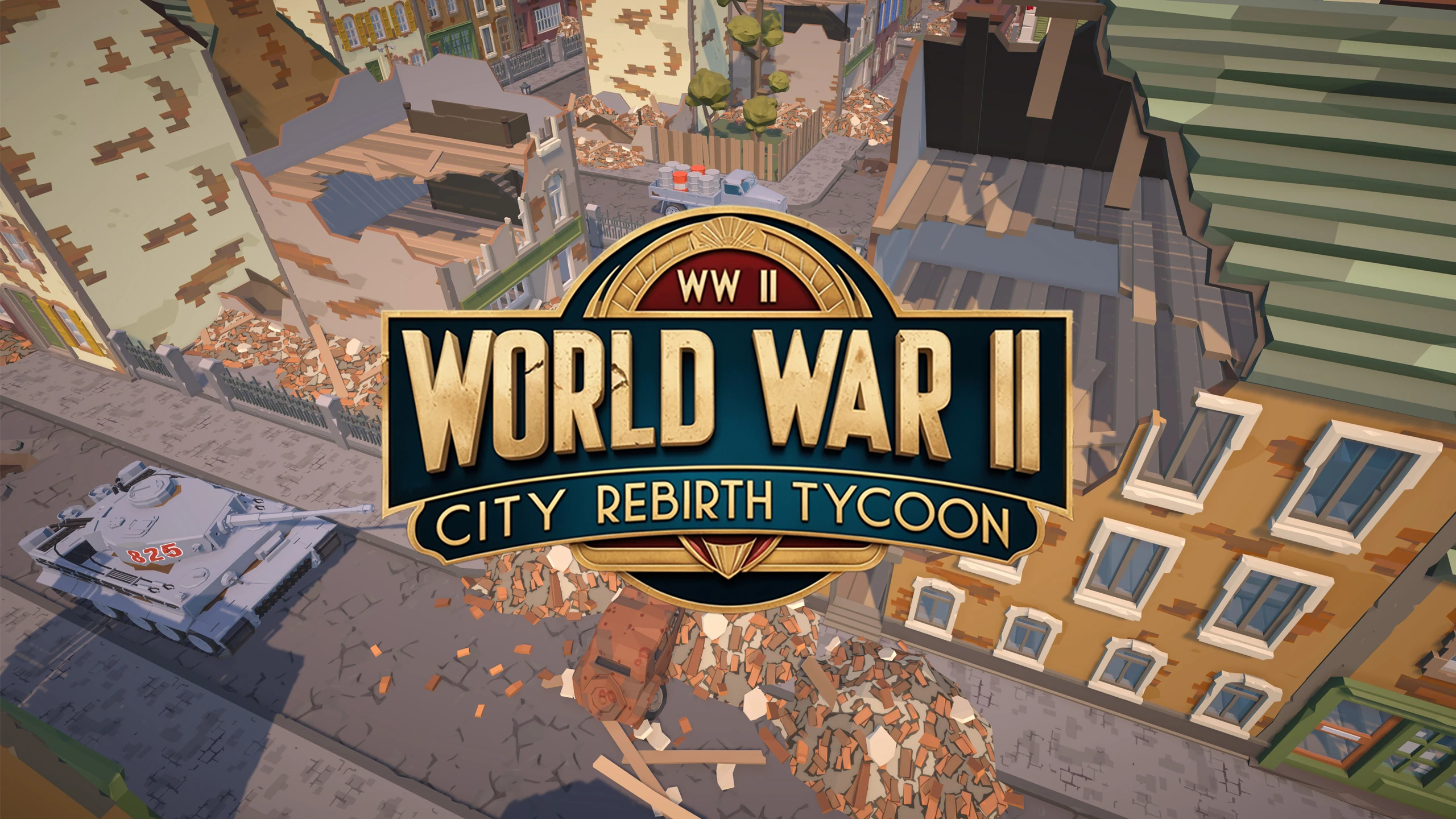 二战城市重生大亨（World War II City Rebirth Tycoon） 游戏封面
