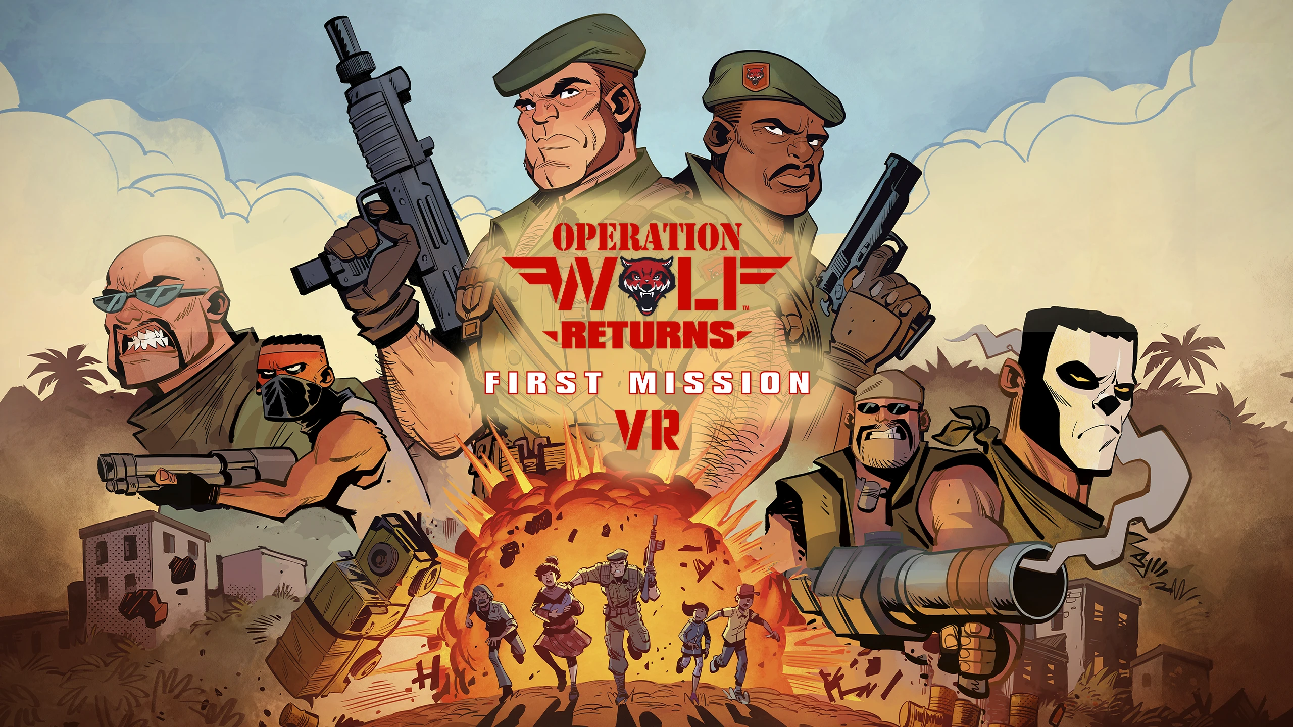 野狼行动：重返第一任务 VR（Operation Wolf Returns: First Mission VR） 游戏封面