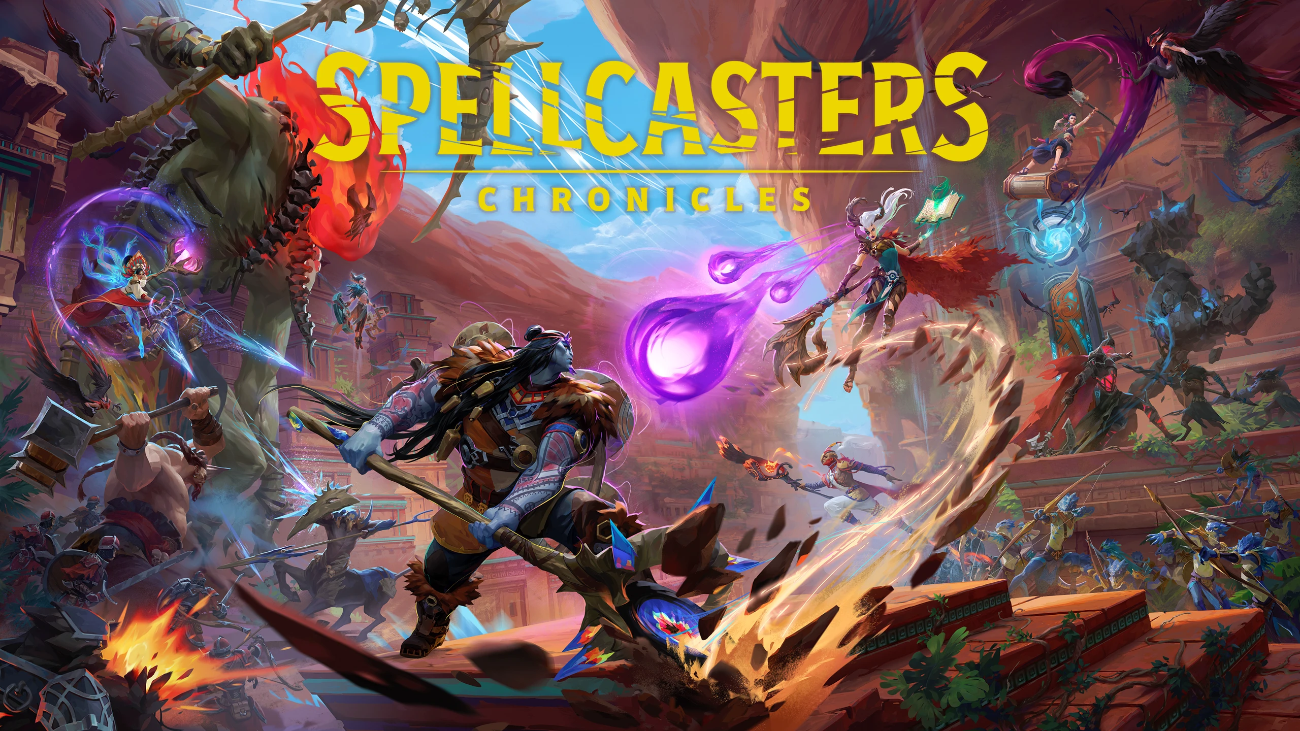 咒术师编年史（Spellcasters Chronicles） 游戏封面