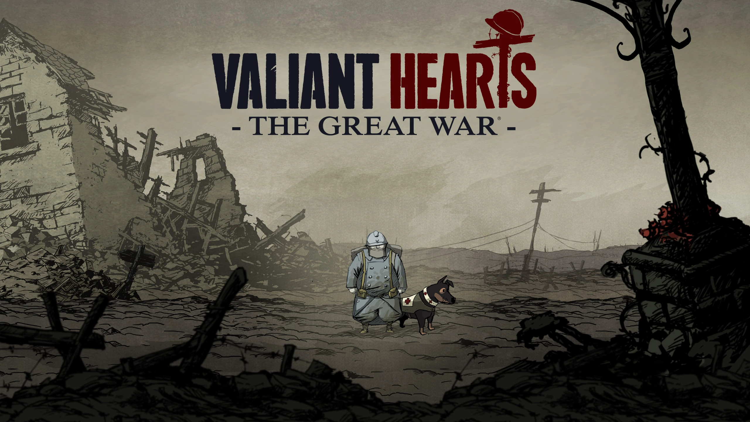 勇敢的心：世界大战（Valiant Hearts: The Great War） 游戏封面