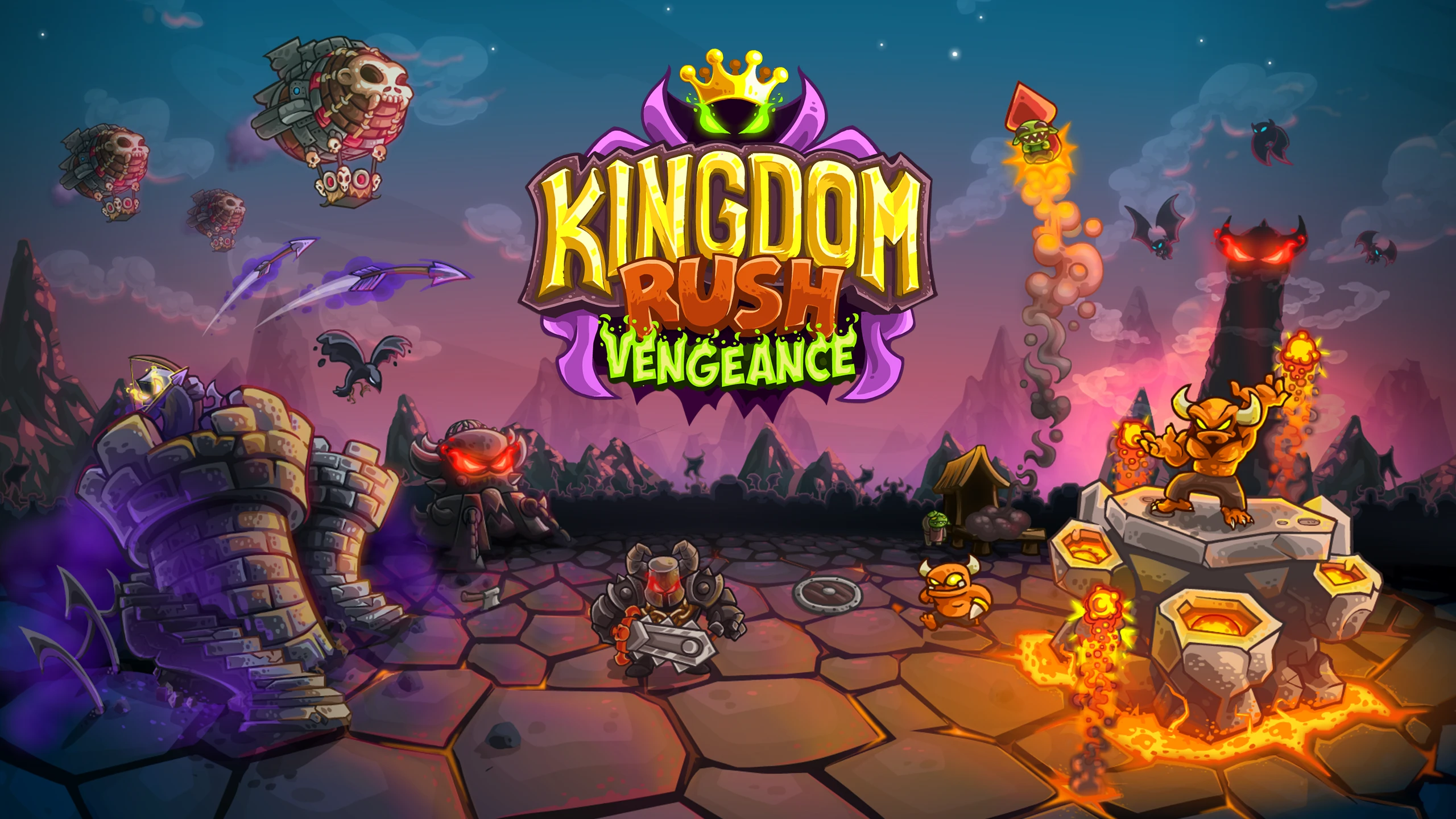 王国保卫战：复仇（Kingdom Rush Vengeance） 游戏封面