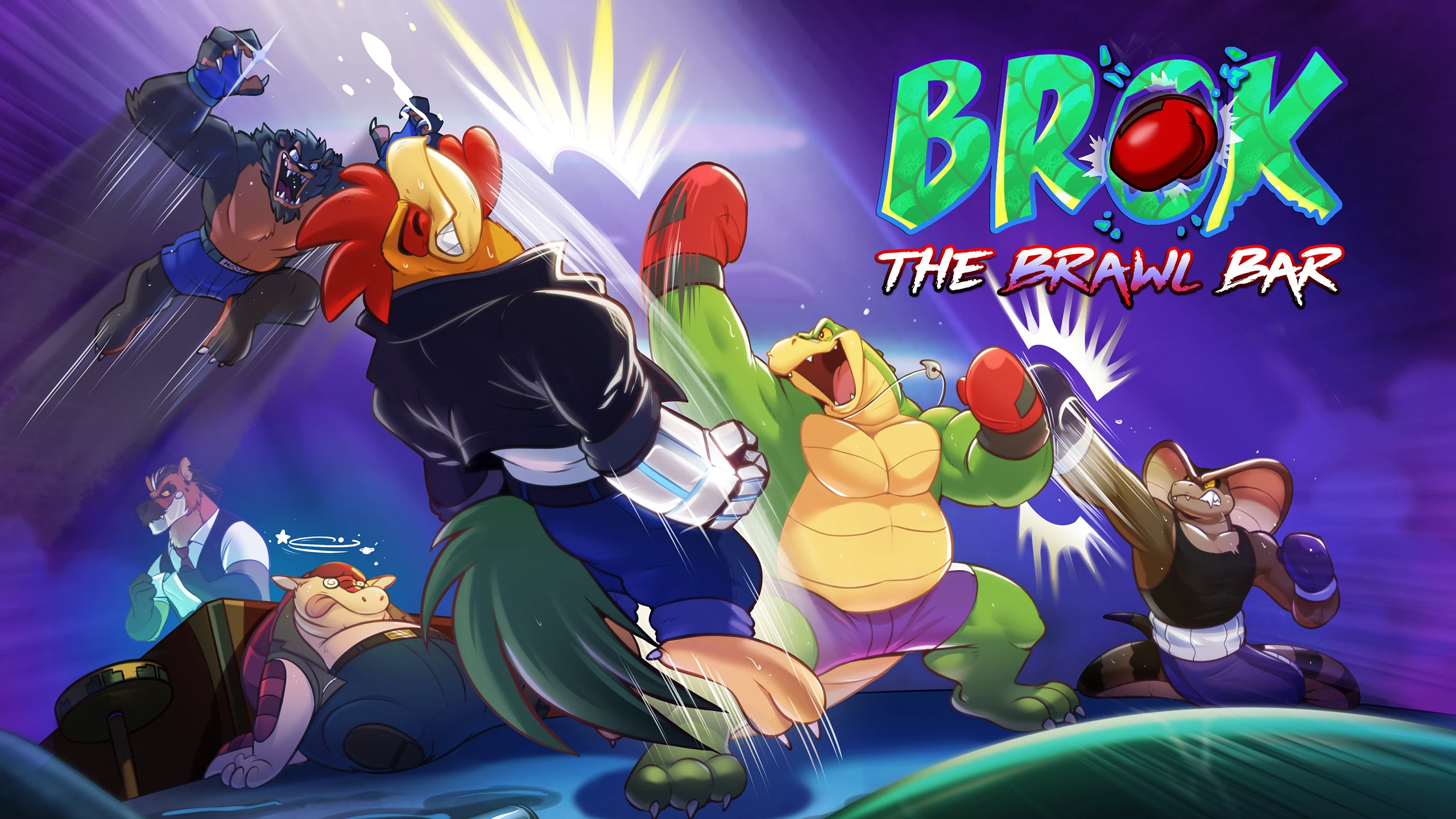 布洛克：格斗酒吧（BROK: The Brawl Bar） 游戏封面