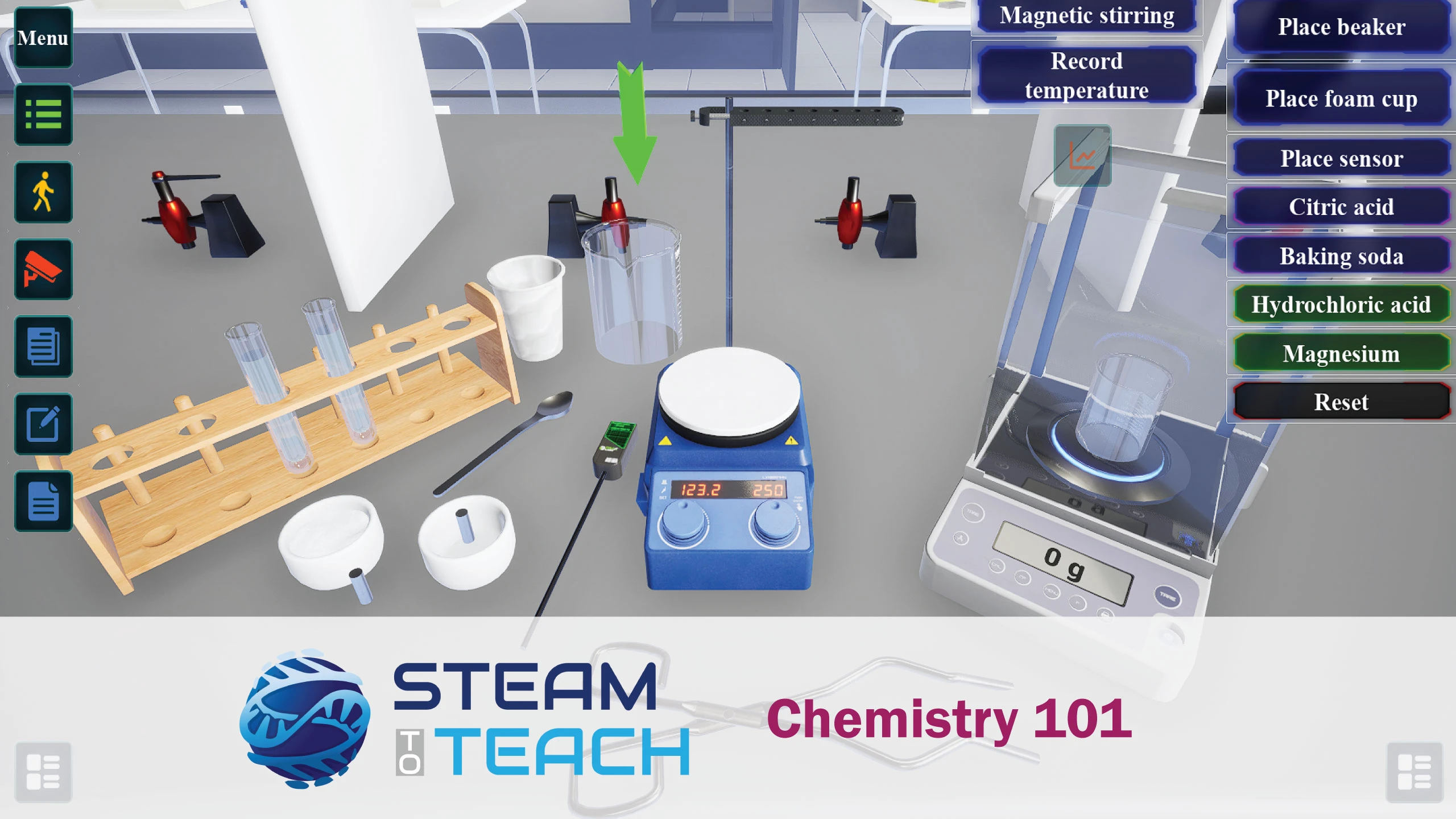Steam 化学入门教学（Steam To Teach Chemistry 101） 游戏封面
