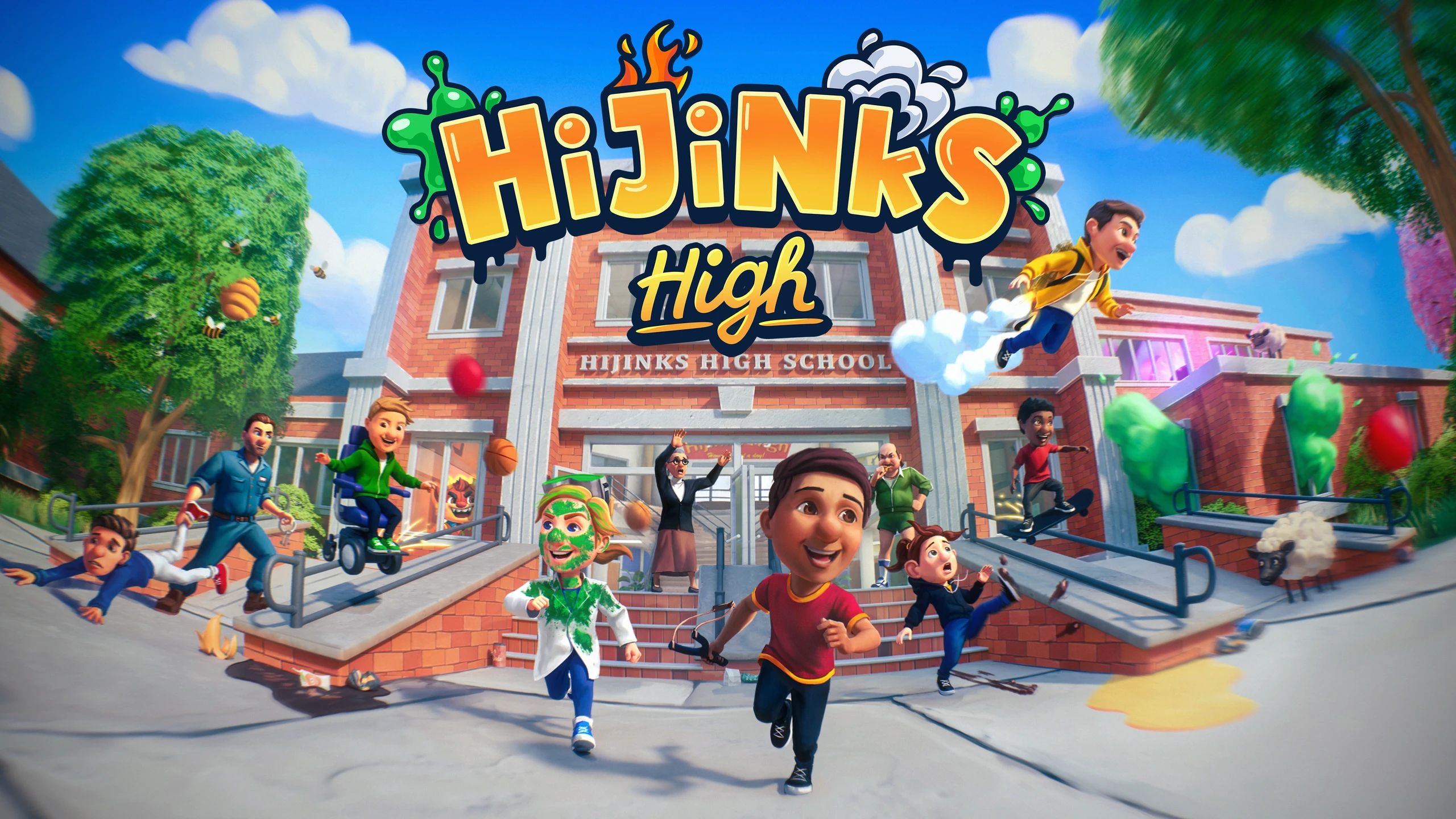 恶作剧高中(Hijinks High) 游戏封面