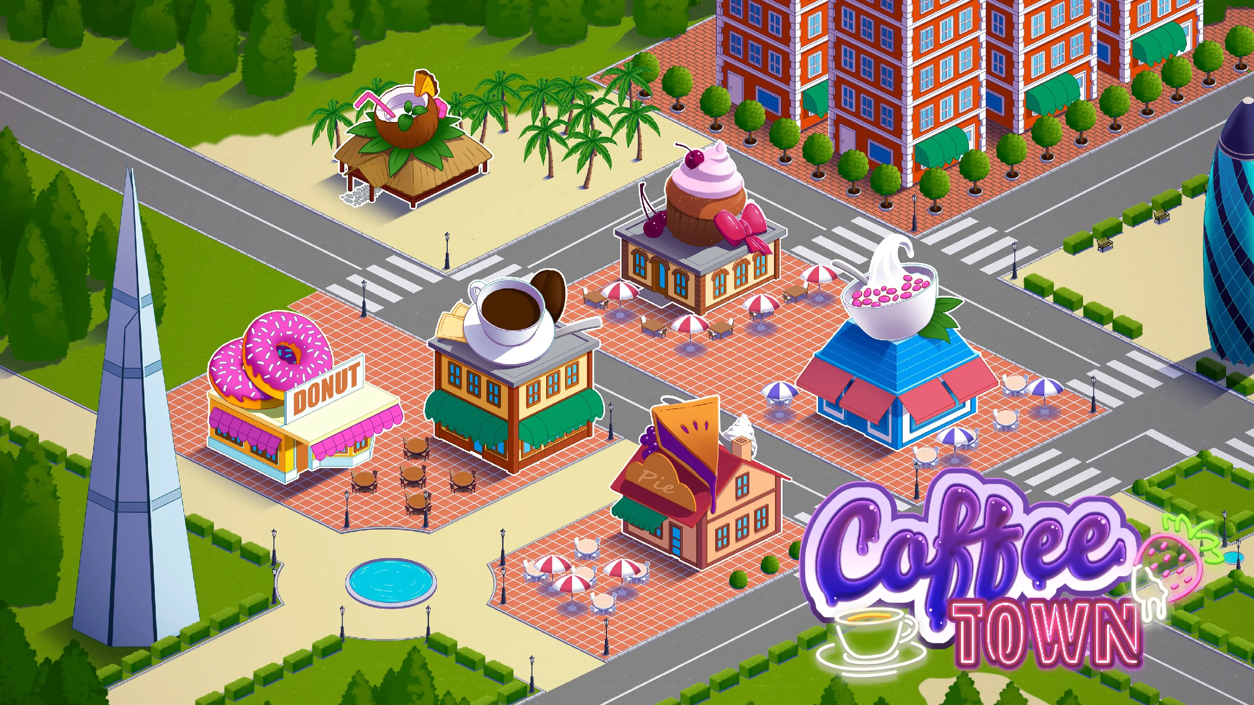 咖啡小镇（Coffee Town） 游戏封面