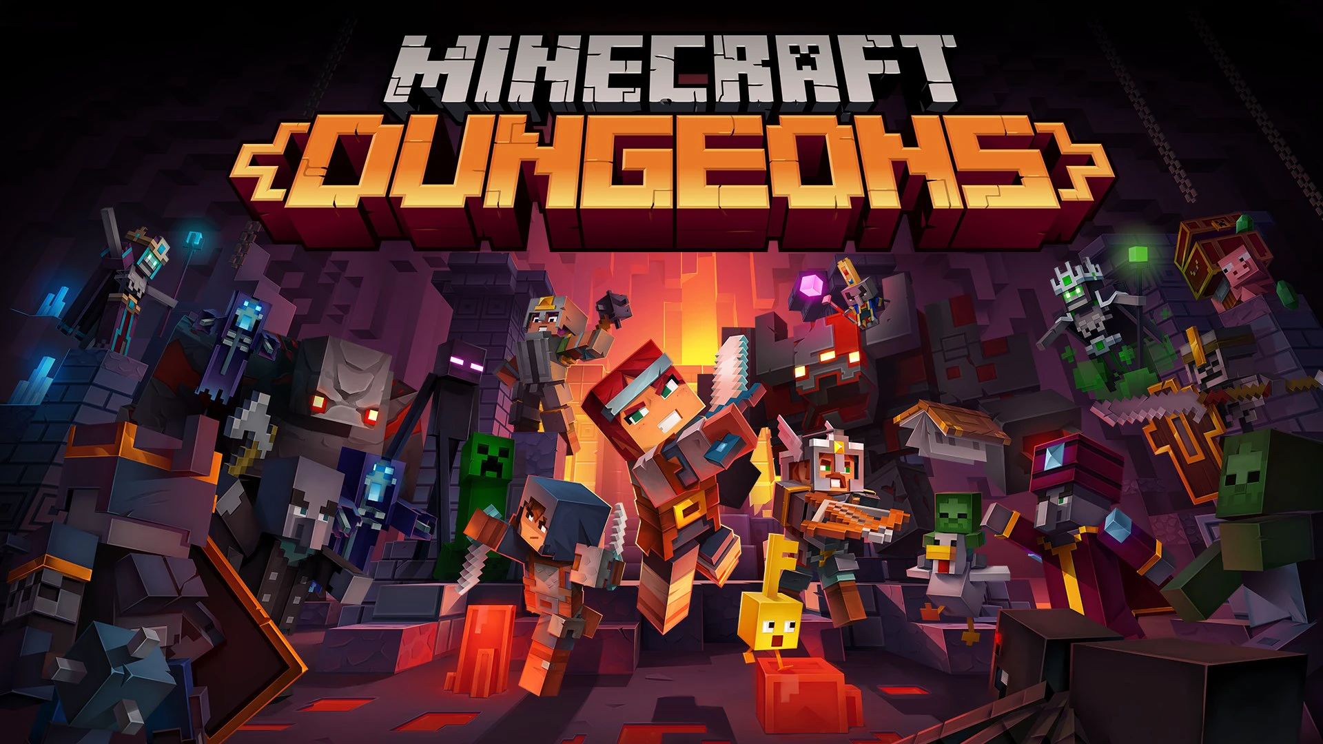 我的世界：地下城 Windows版 + 启动器（Minecraft Dungeons for Windows + Launcher） 游戏封面