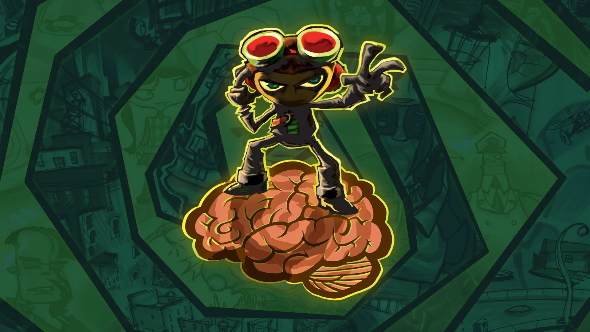 脑航员 (Windows 10)（Psychonauts (Windows 10)） 游戏封面