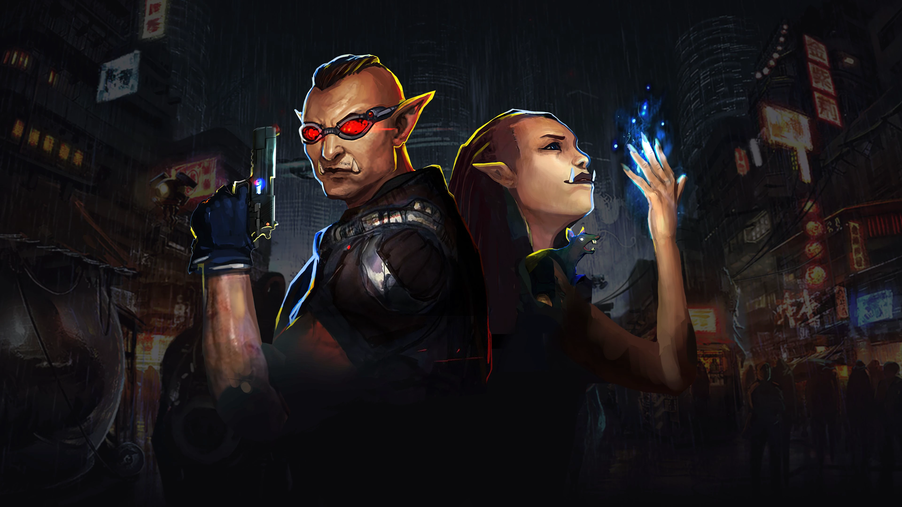 暗影狂奔：香港 - 扩展版 PC（Shadowrun: Hong Kong - Extended Edition PC） 游戏封面