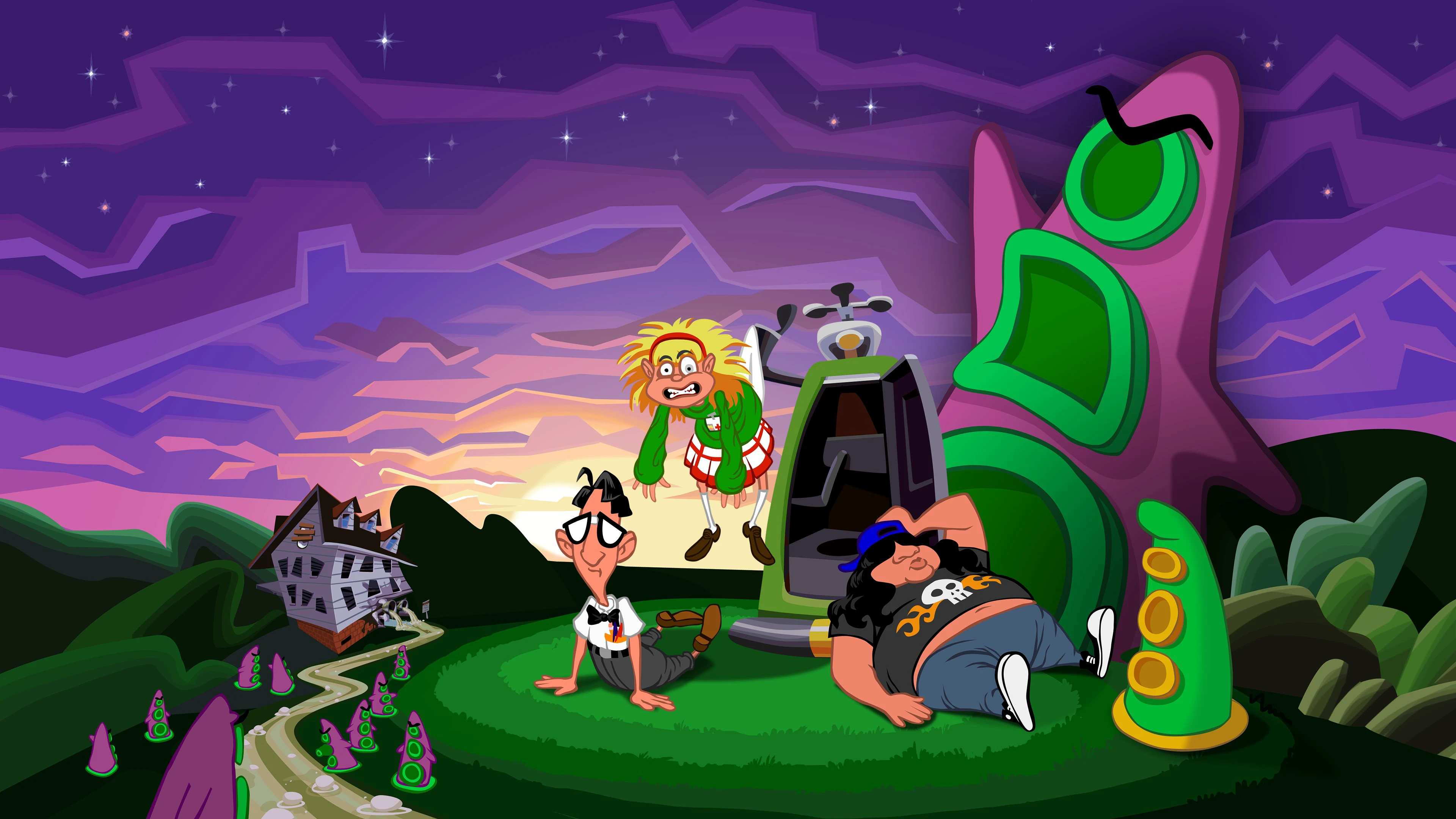 疯狂时代：重制版（Day of the Tentacle Remastered） 游戏封面