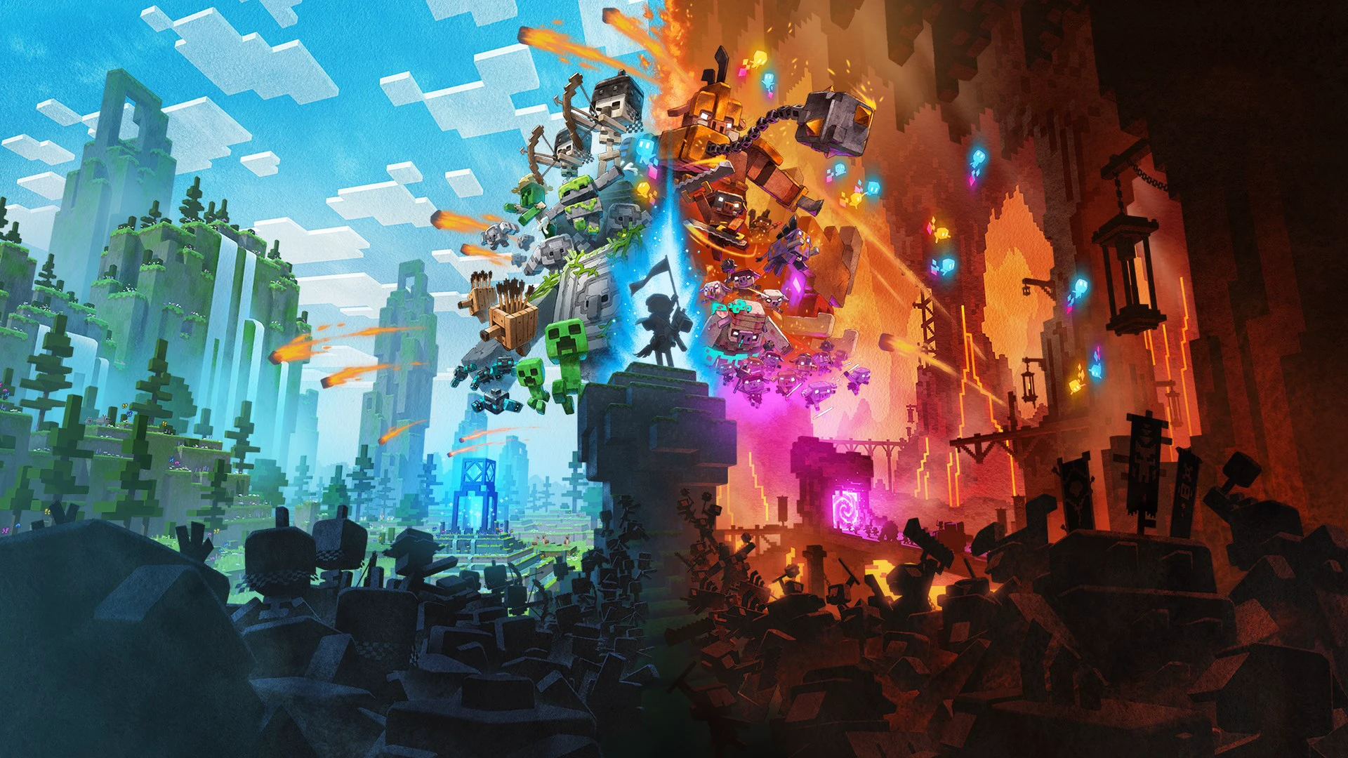 我的世界：传奇 Windows版 + 启动器（Minecraft Legends for Windows + Launcher） 游戏封面