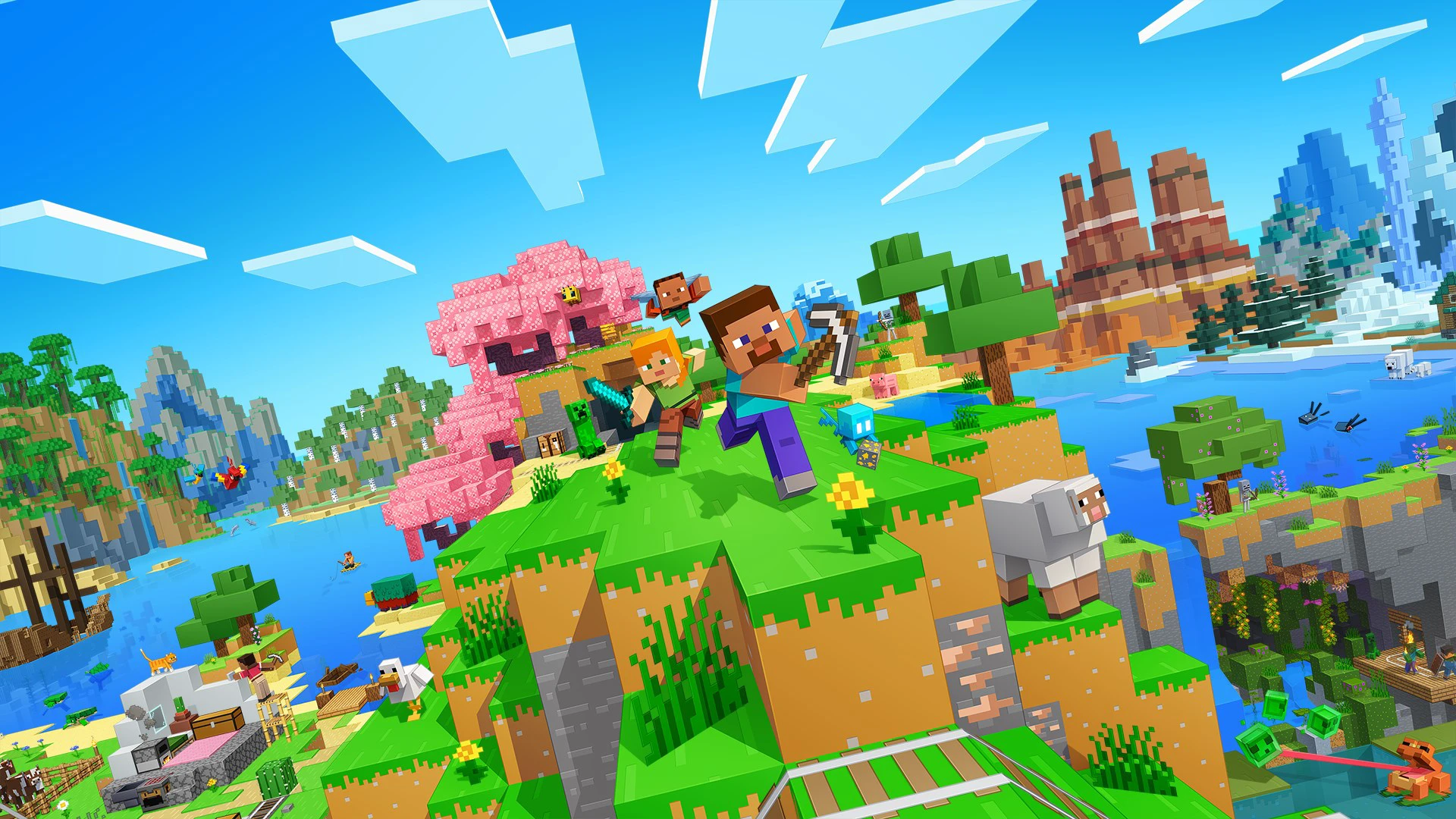 我的世界：Java版与基岩版（PC版）（Minecraft: Java & Bedrock Edition for PC） 游戏封面