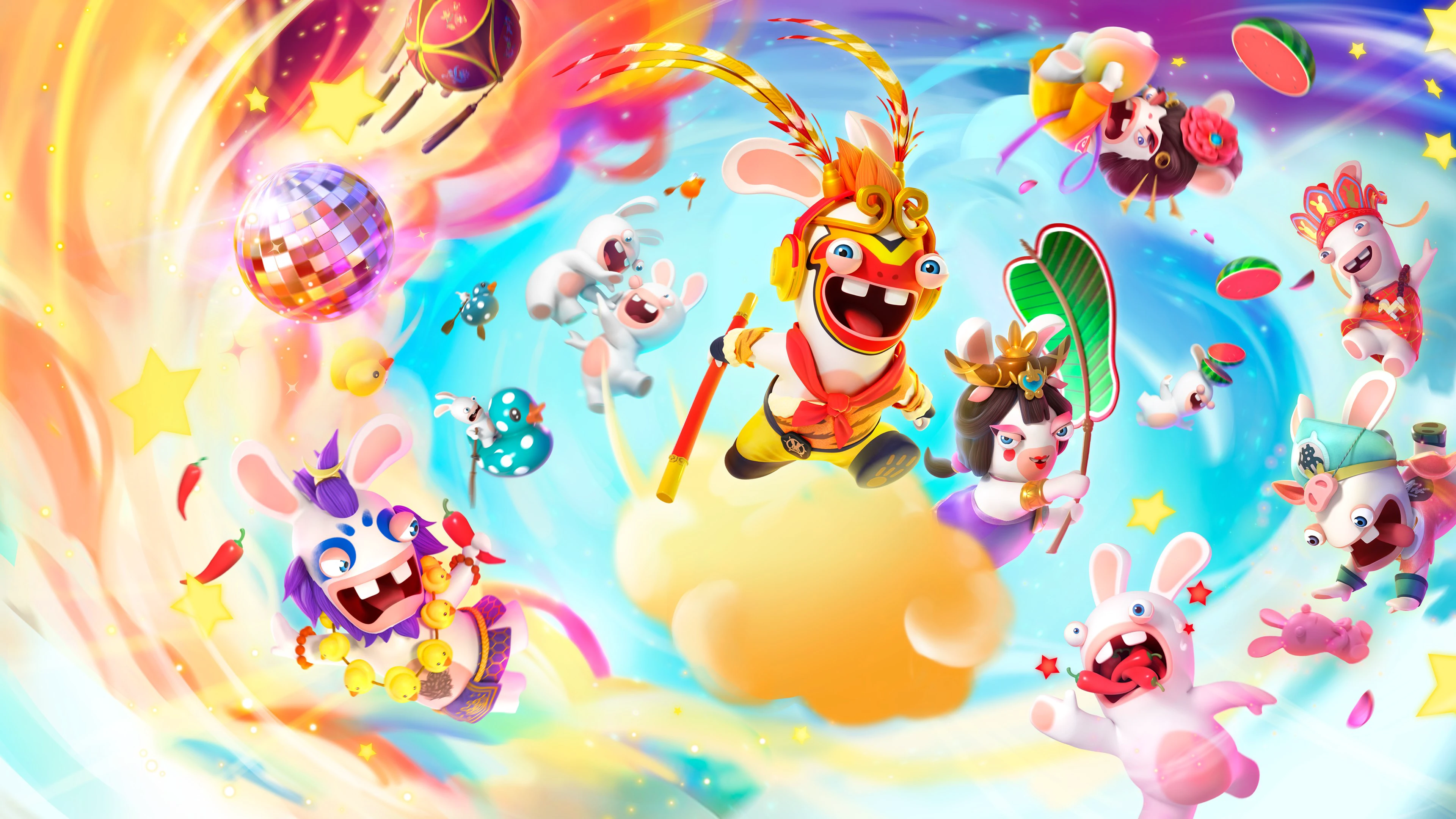 疯狂兔子：传奇派对（Rabbids®: Party of Legends） 游戏封面