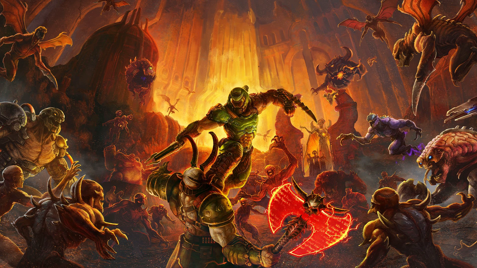 毁灭战士：永恒 标准版 (PC)（DOOM Eternal Standard Edition (PC)） 游戏封面