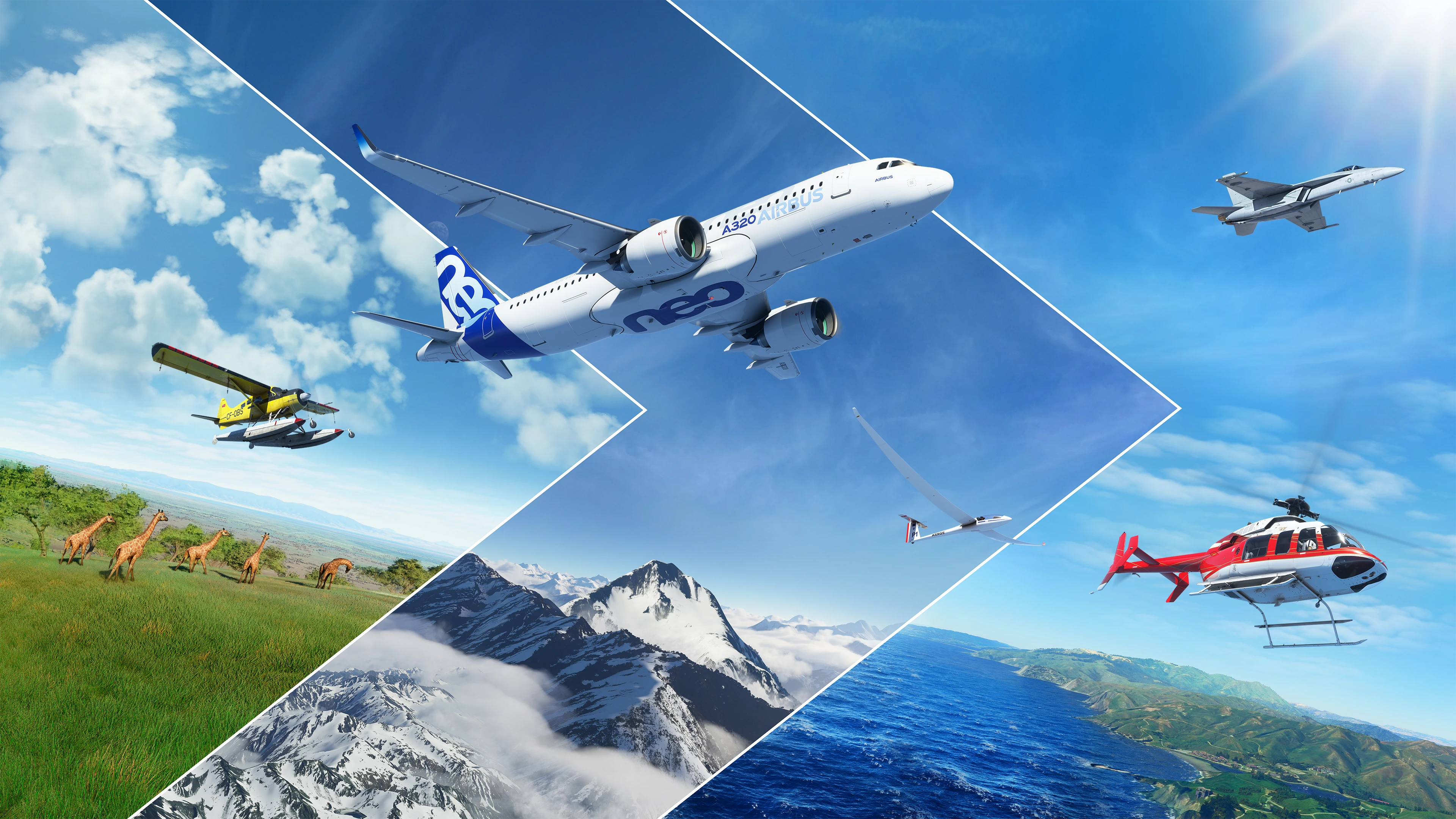 微软飞行模拟（2020）标准版 40周年纪念版（Microsoft Flight Simulator (2020) Standard 40th Anniversary Edition） 游戏封面