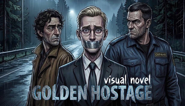 视觉小说:黄金人质(Visual Novel: Golden Hostage) 游戏封面