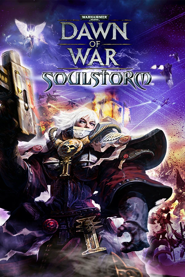 战锤® 40,000：战争黎明® - 灵魂风暴（Warhammer® 40,000: Dawn of War® - Soulstorm） 游戏封面