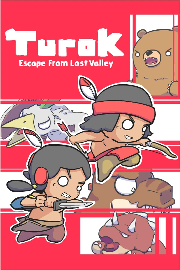 恐龙猎人：逃离失落山谷（Turok: Escape from Lost Valley） 游戏封面