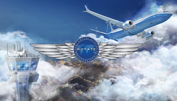 Rotate – 专业虚拟航空网络（Rotate – Professional Virtual Aviation Network） 游戏封面