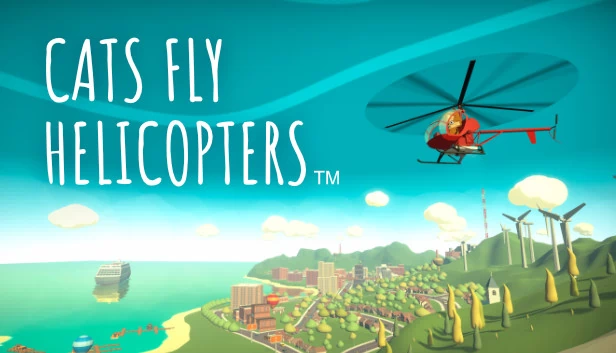 猫咪驾驶直升机（Cats Fly Helicopters） 游戏封面