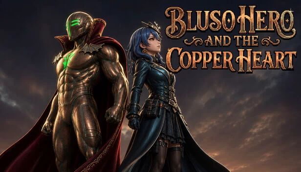 布鲁索英雄与铜之心（Bluso Hero and the Copper Heart） 游戏封面