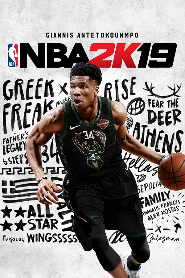 NBA 2K19 游戏封面