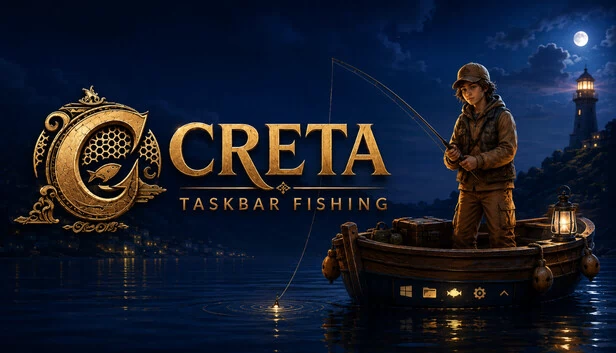 CRETA：任务栏钓鱼（CRETA: Taskbar Fishing） 游戏封面