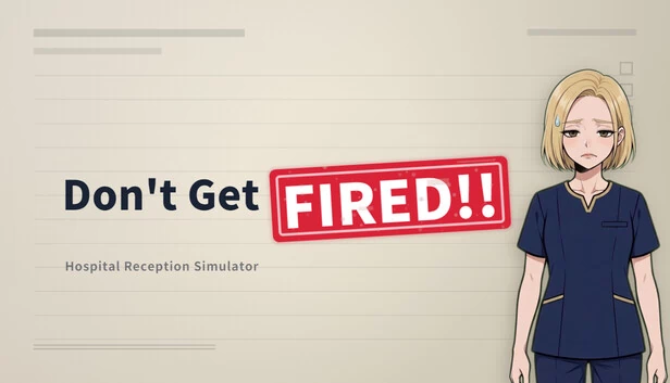 别被开除！！~医院接待员模拟器~（Don't Get Fired!! ~Hospital Reception Simulator~） 游戏封面