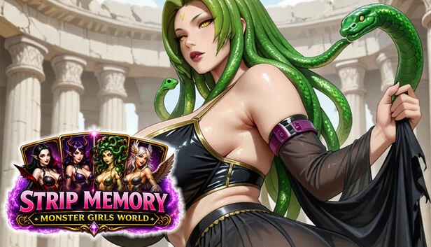脱衣记忆：魔物娘世界（Strip Memory: Monster Girls World） 游戏封面